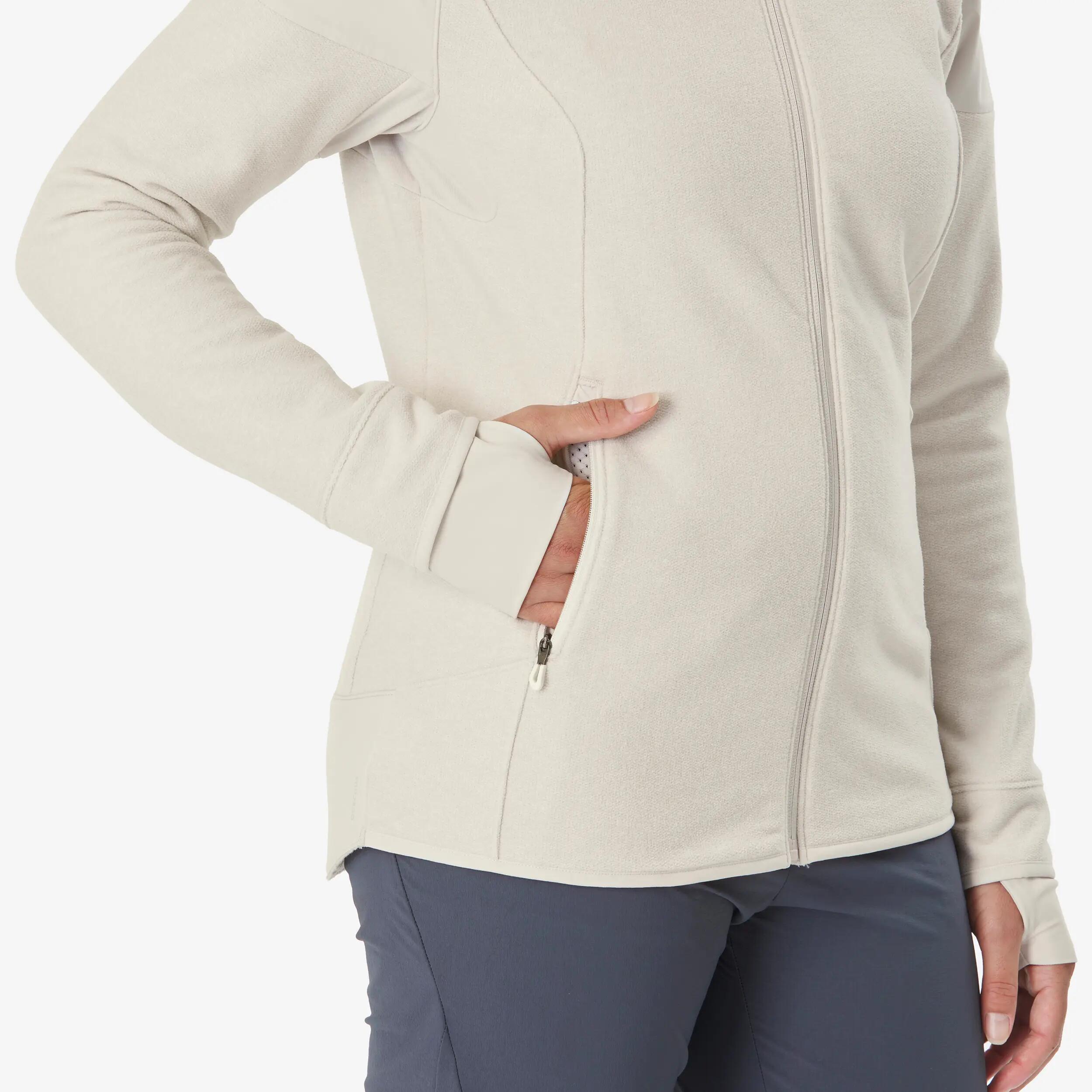 Women Hiking Extra Warm Stretchable Fleece Jacket Hoodie -  5