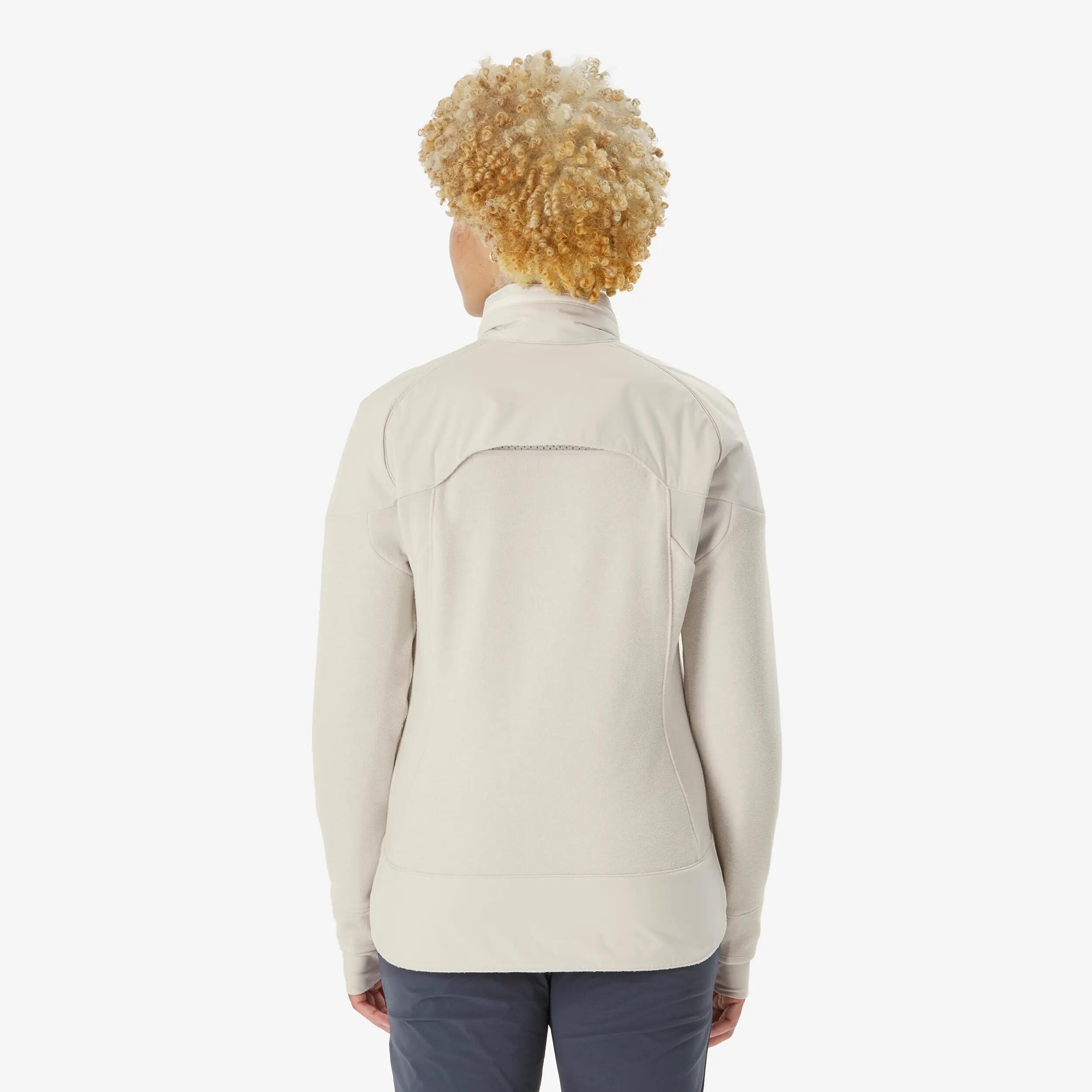 Women Hiking Extra Warm Stretchable Fleece Jacket Hoodie -  3