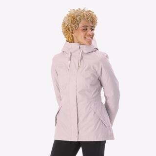 Women Winter Warm Snow Jacket - Padded & Waterproof Upto -10°C - Pink NH500
