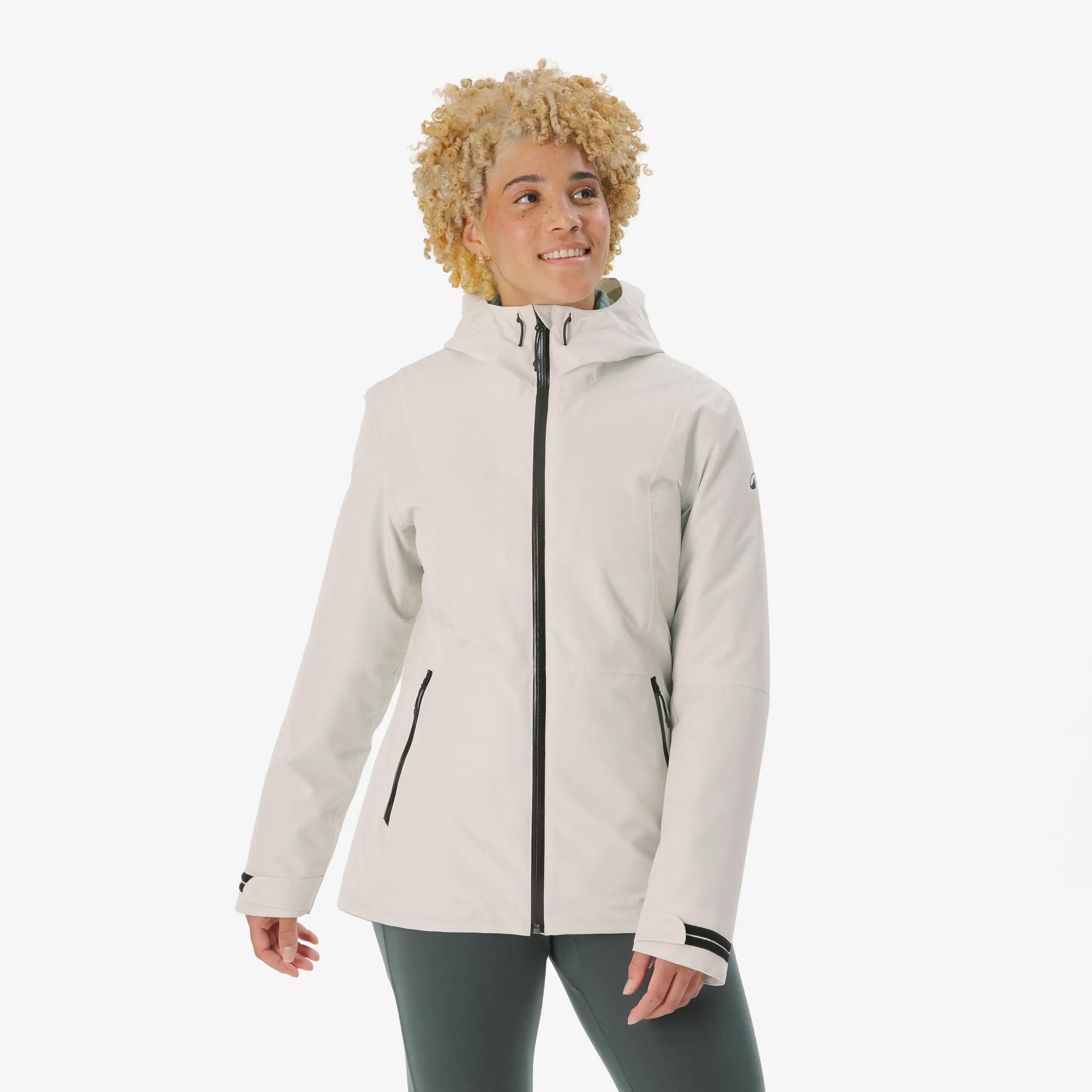 Men Waterproof Warm Modular 3-in-1 Jacket -10°C Beige -  1
