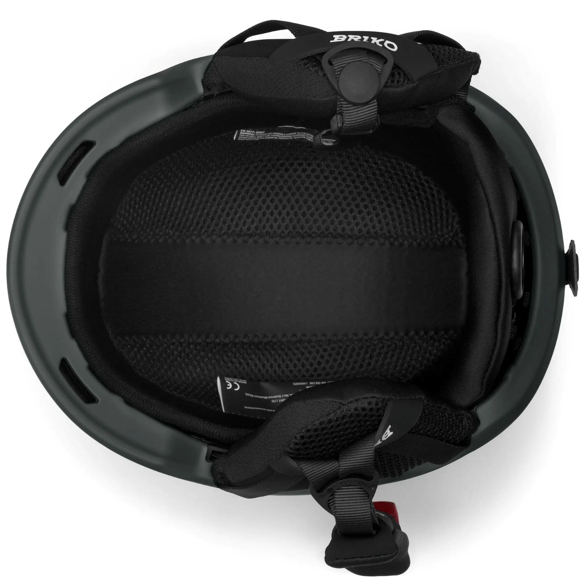 Casco sci uomo Briko COE nero grigio 5/5