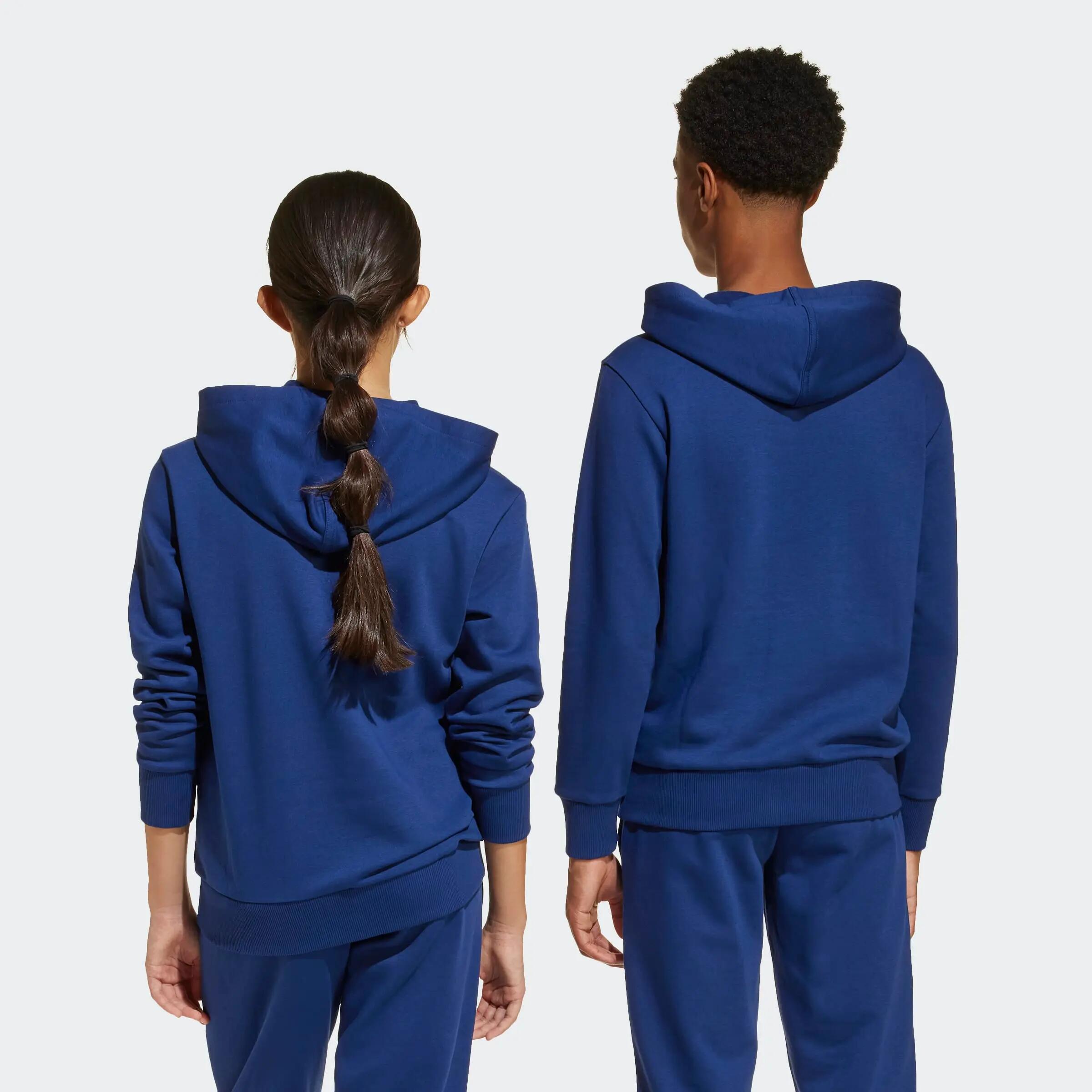 Sweat à capuche adidas Essentials Enfant bleu 6/8