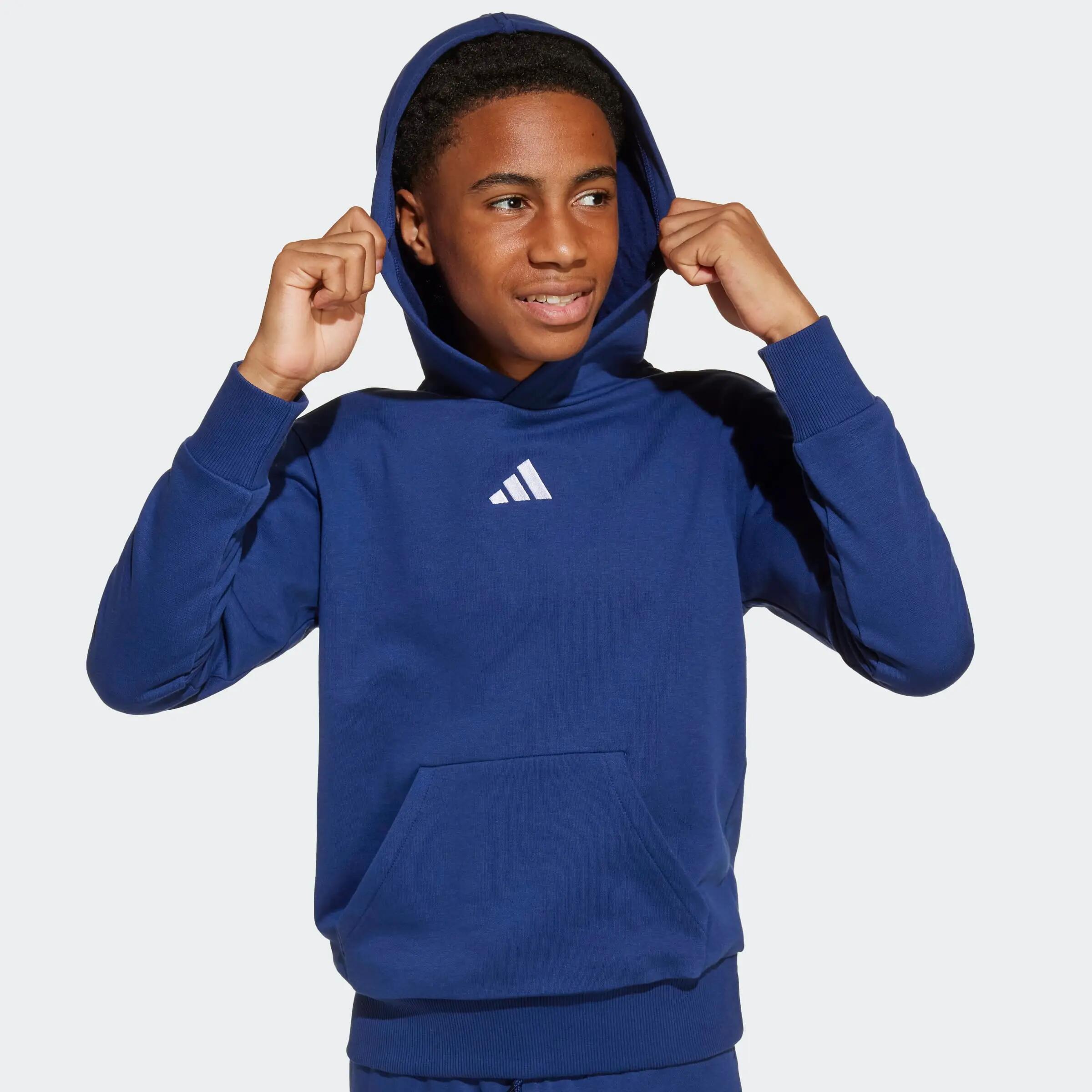 Sweat à capuche adidas Essentials Enfant bleu 2/8