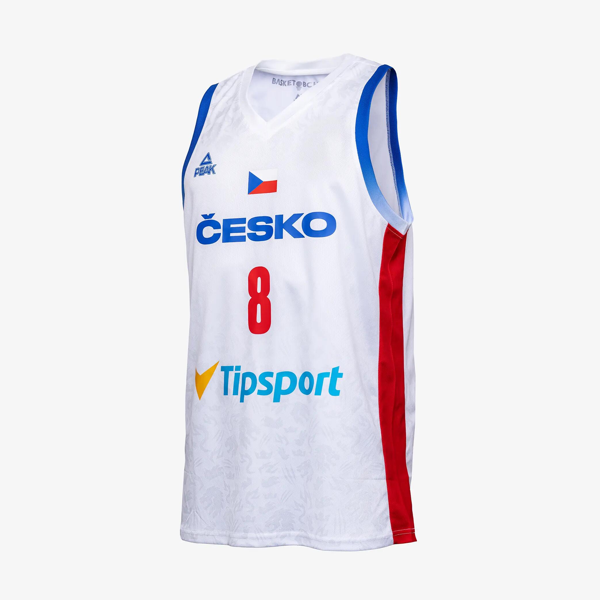 Pánský basketbalový dres CZ Basketball Satoranský 8 2/5