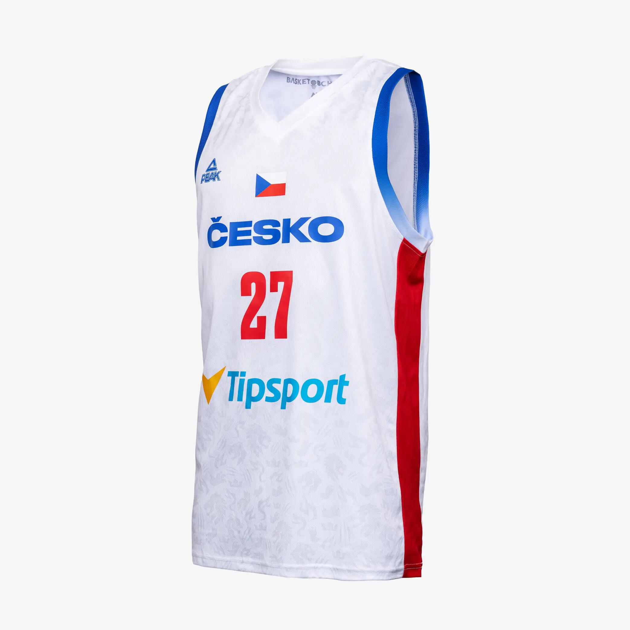 Pánský basketbalový dres CZ Basketball Krejčí 27 2/5