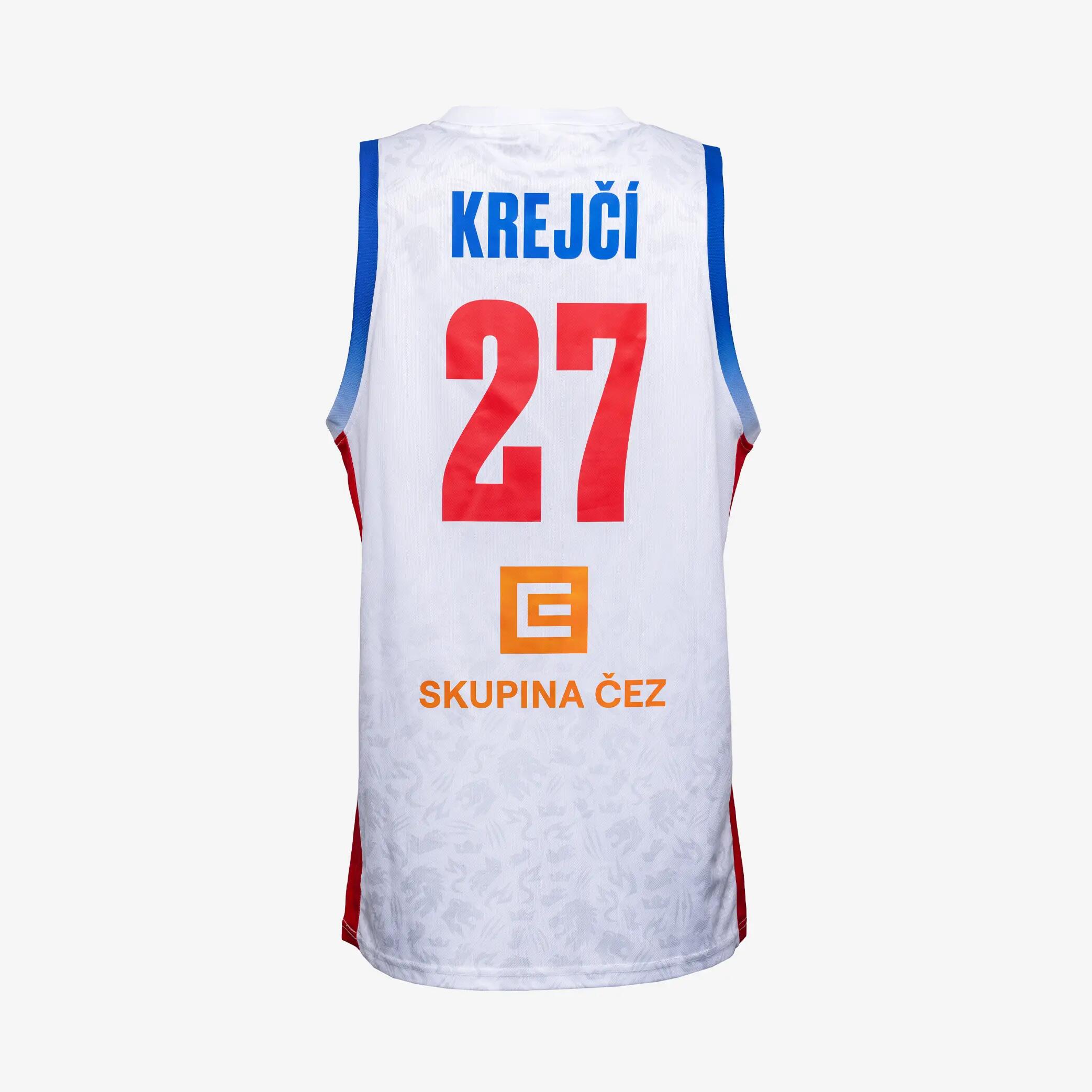 Pánský basketbalový dres CZ Basketball Krejčí 27 3/5
