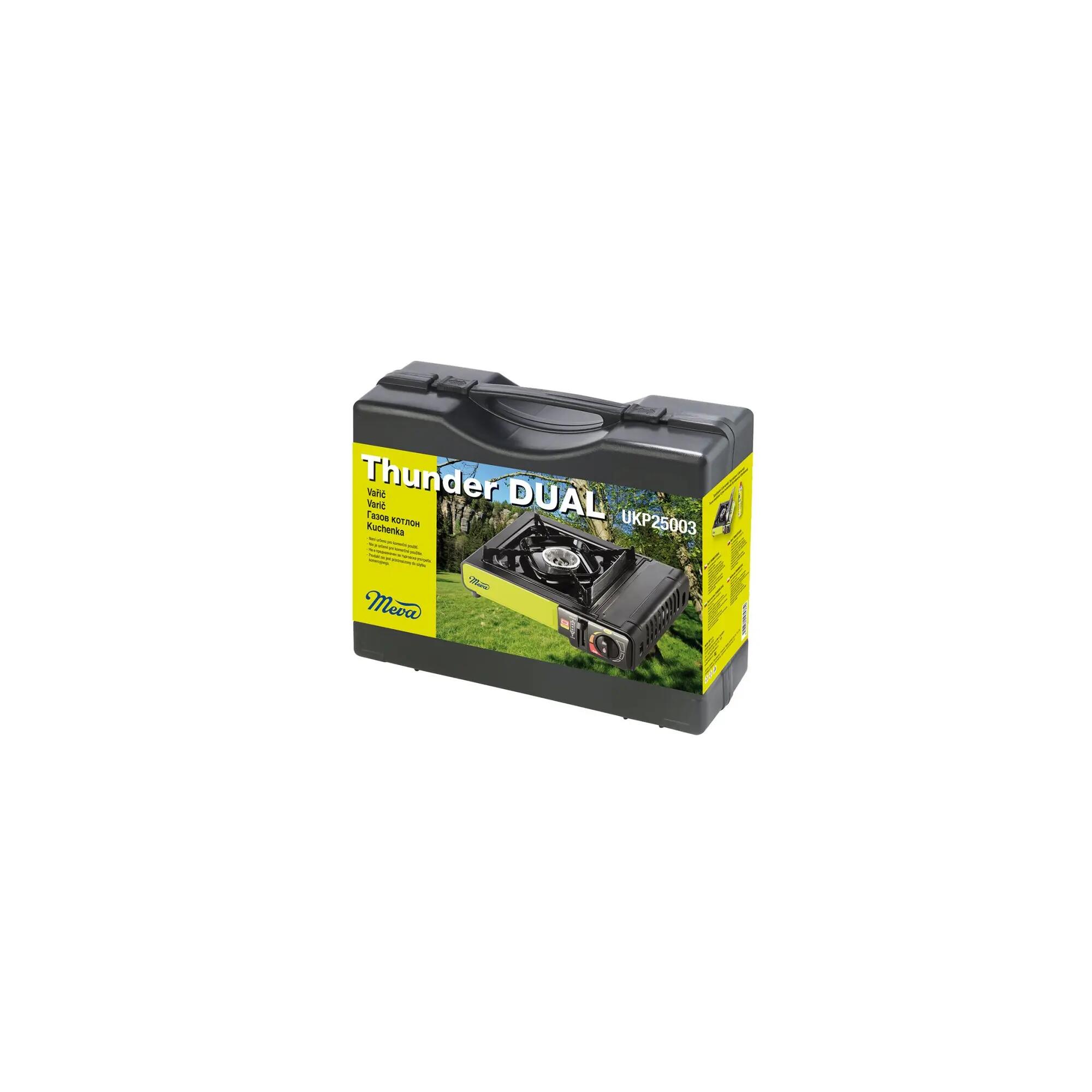 Přenosný plynový vařič THUNDER DUAL 2 kW 4/4