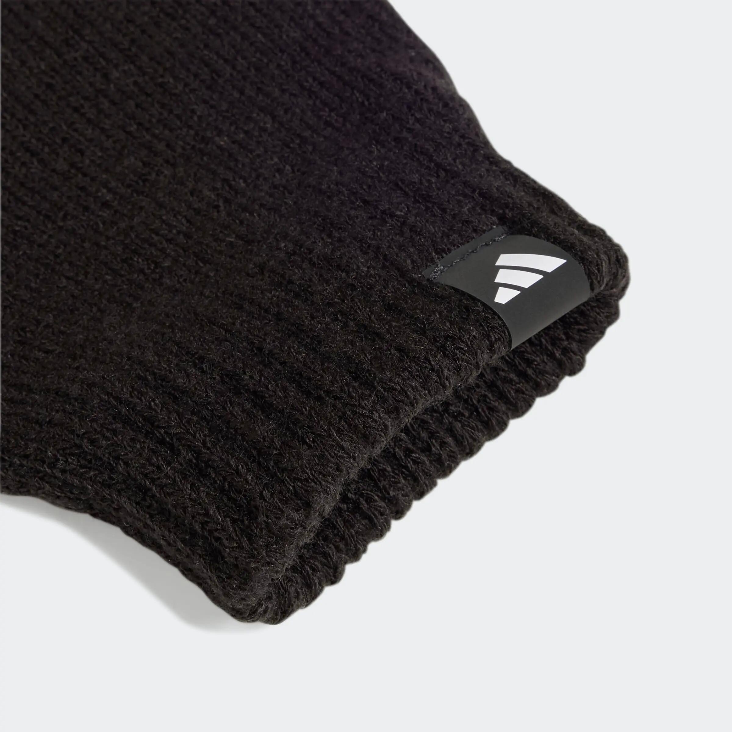 Pack Bonnet et gants Adidas Glove Noir unisexe 3/4