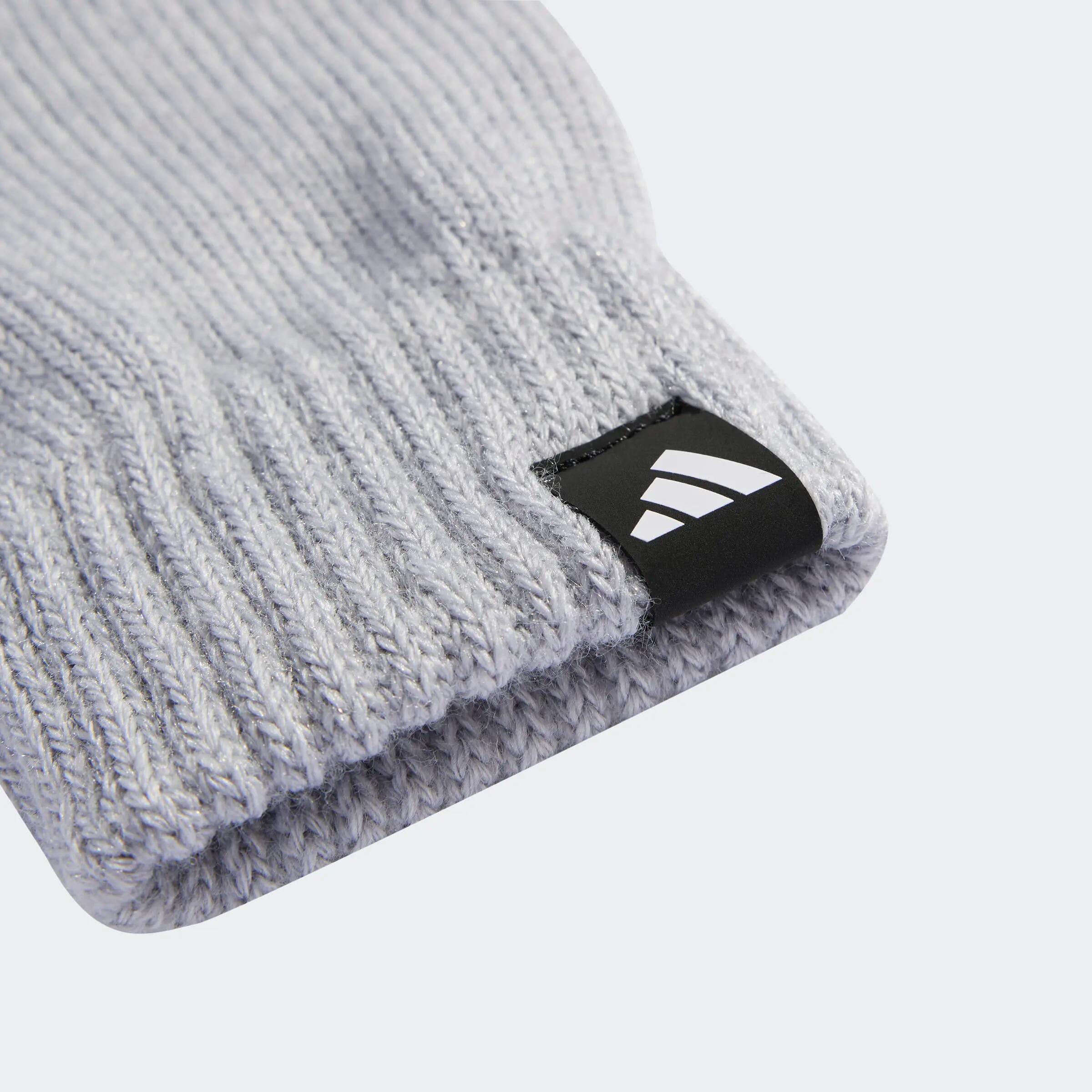 Pack Bonnet et gants Adidas Glove Gris Unisexe 2/3