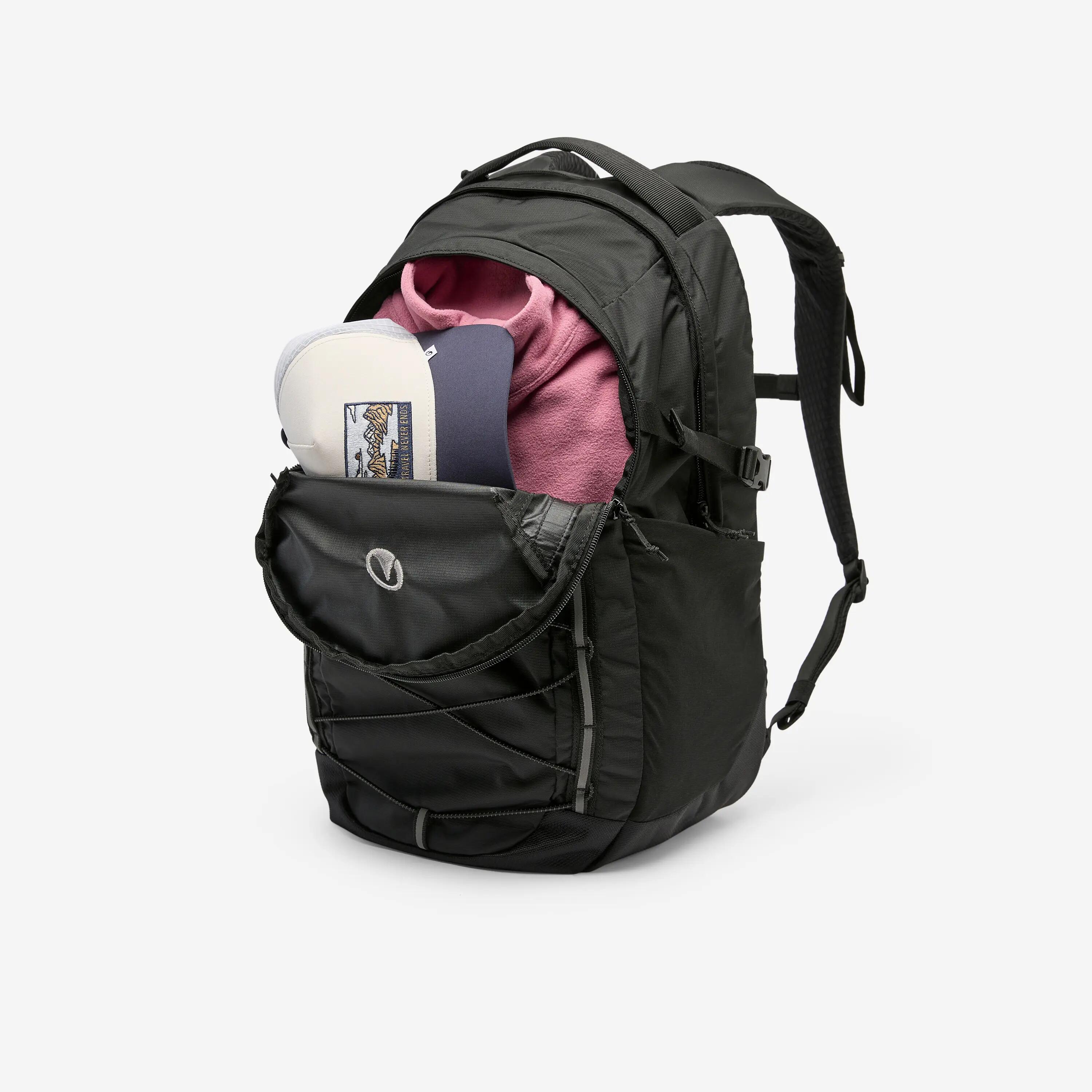 Rucsac de drumeție versatil 26 L, Escape Daily Negru 3/8