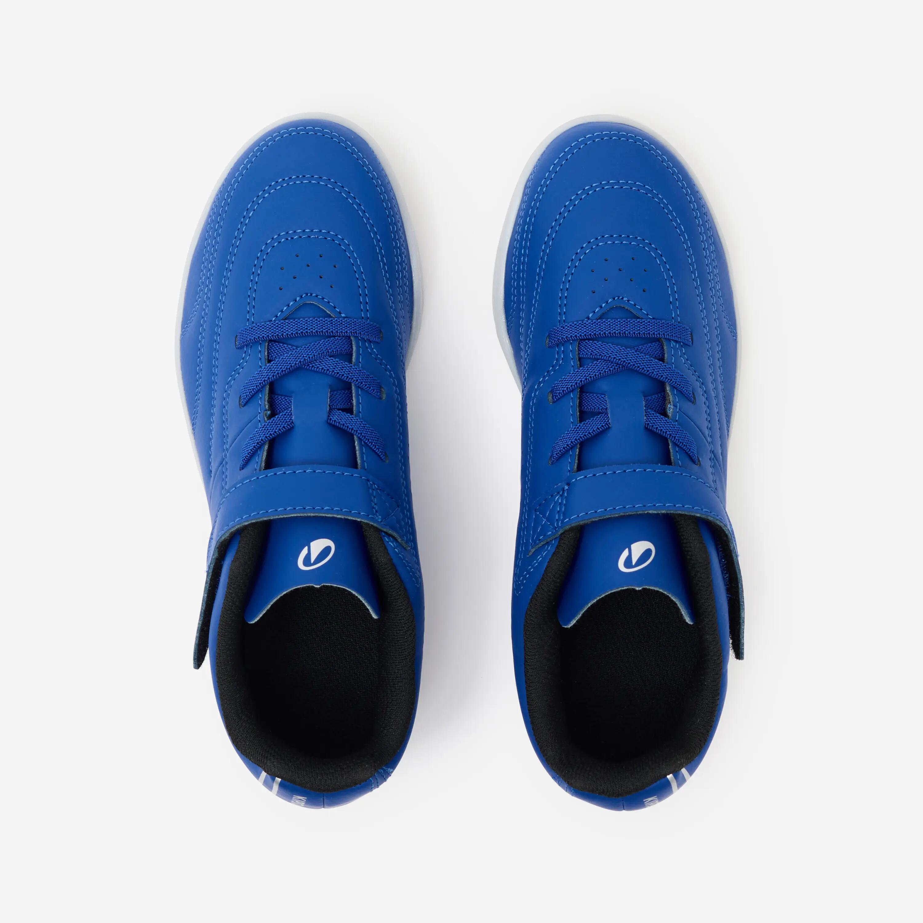 Chaussures de Foot en salle 100 Junior Bleu 5/6
