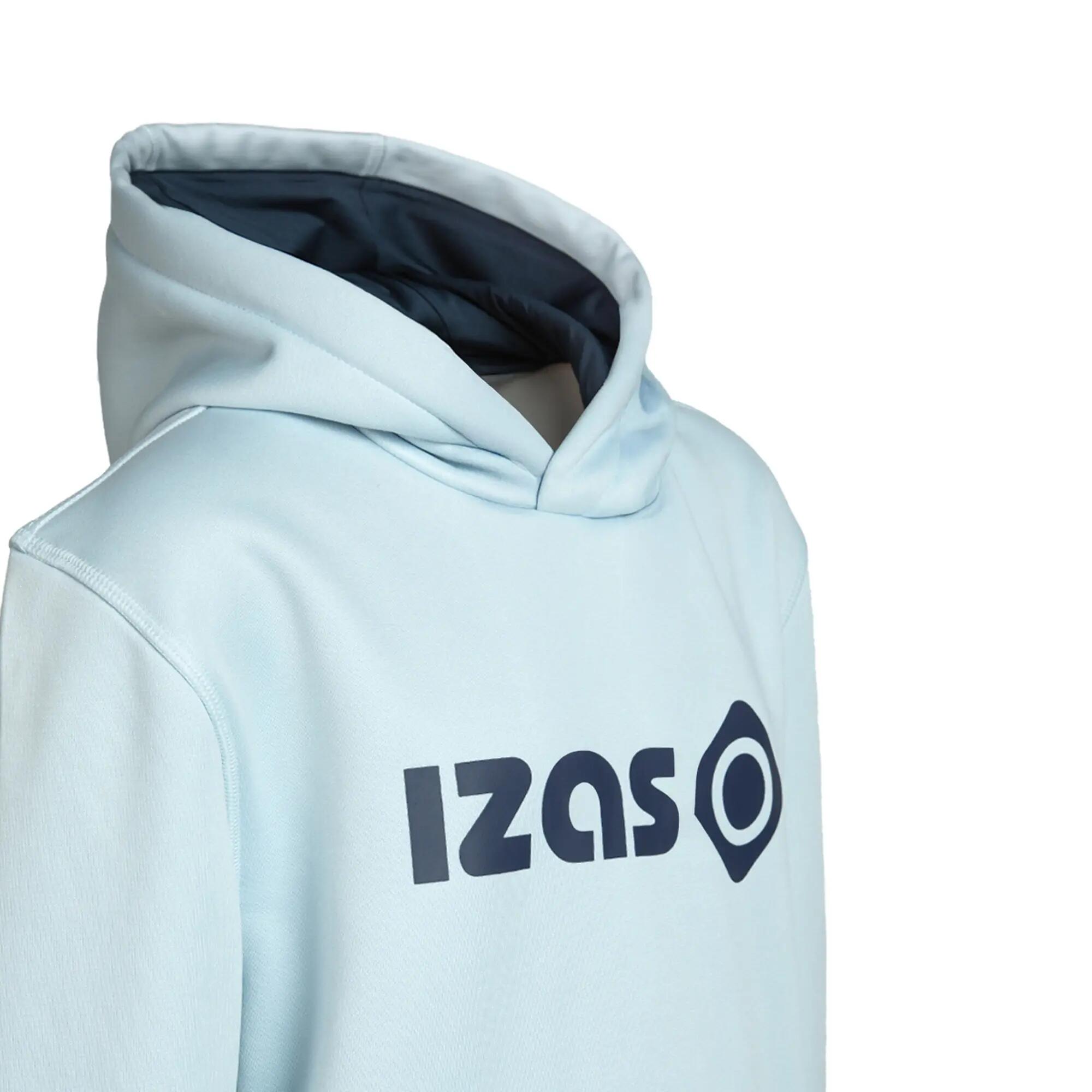 Sudadera de montaña y trekking con Capucha Niños Izas Bronson Azul Claro 3/3