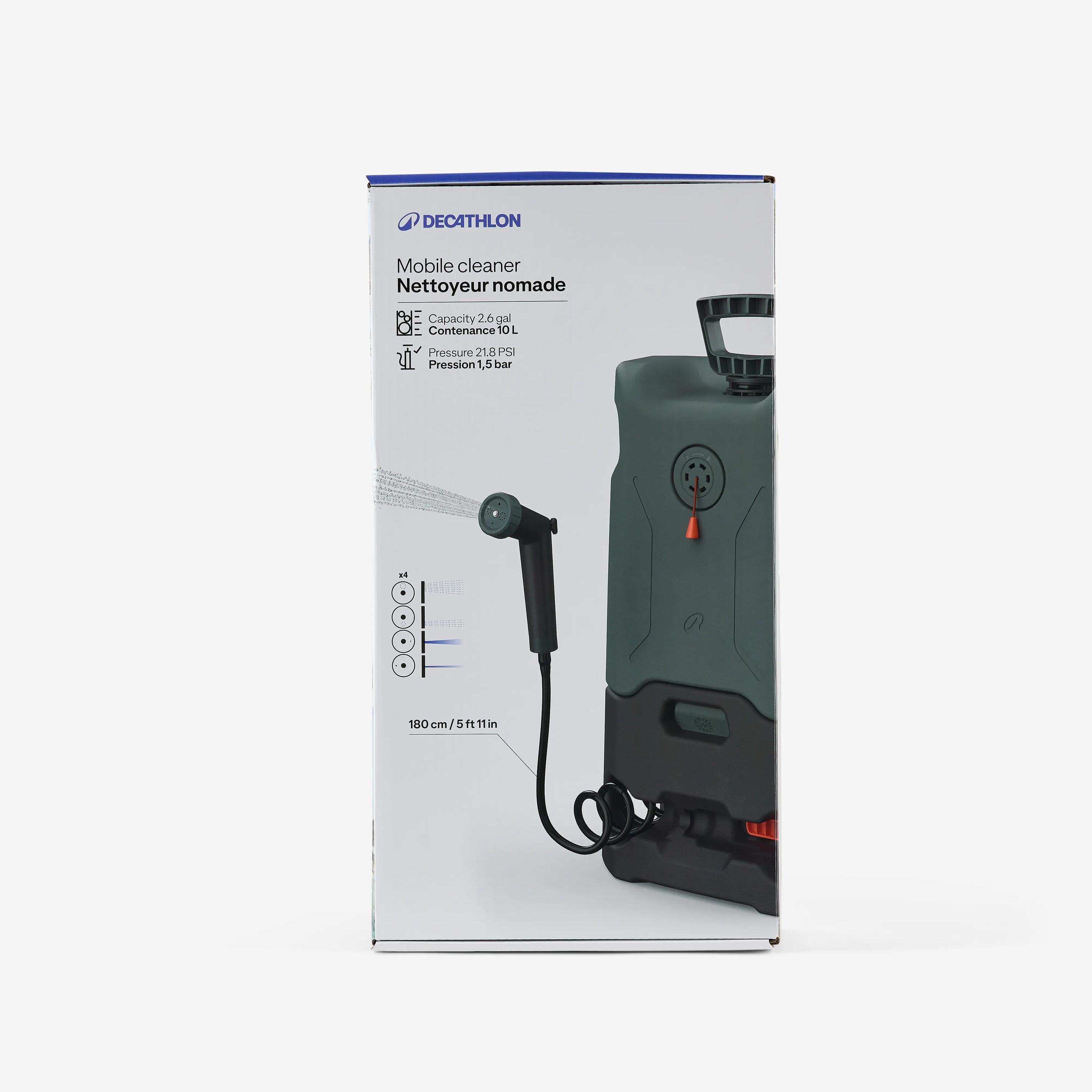 Mobiles Reinigungsgerät Outdoor 4 Düsen 10 L  13/20