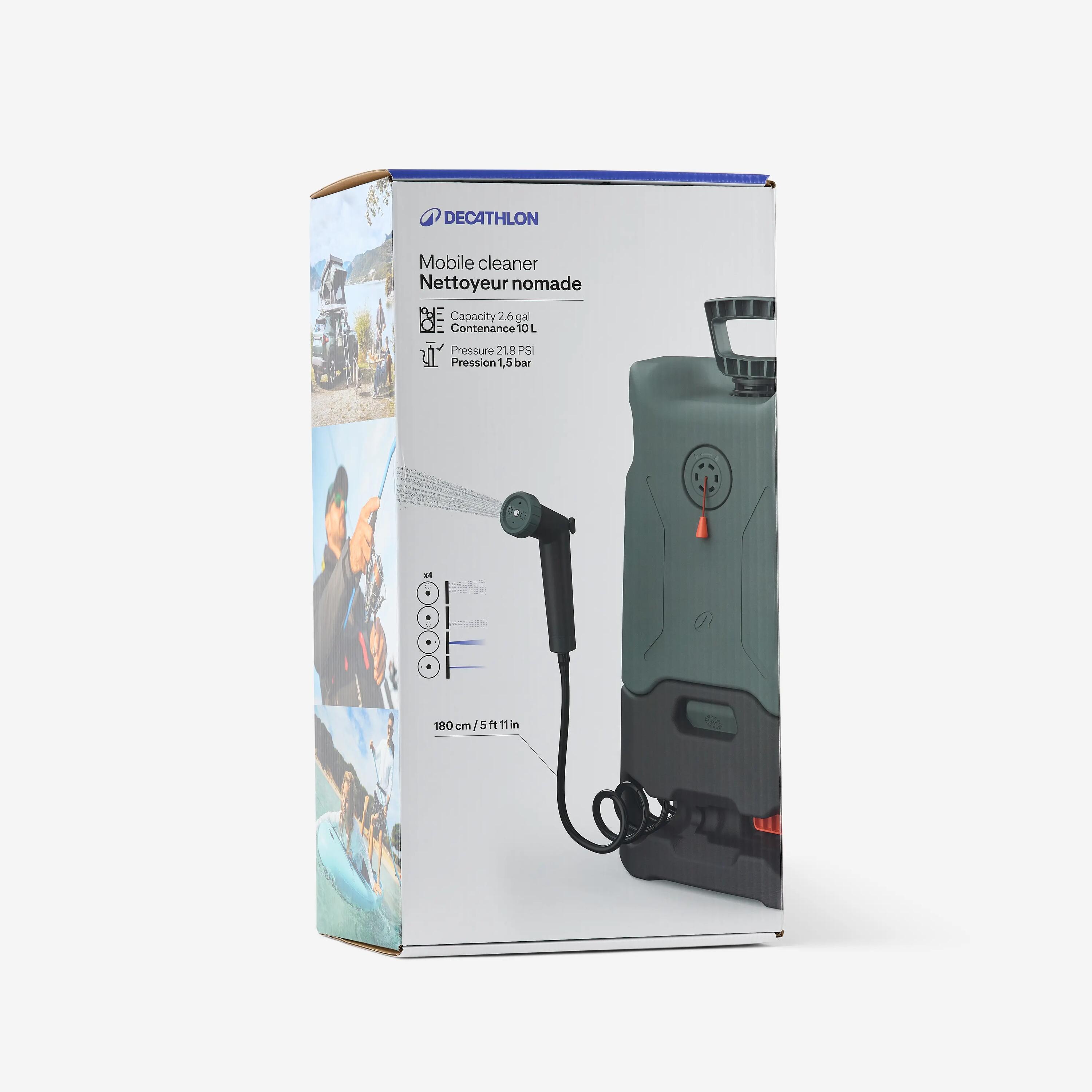 Mobiles Reinigungsgerät Outdoor 4 Düsen 10 L  12/20