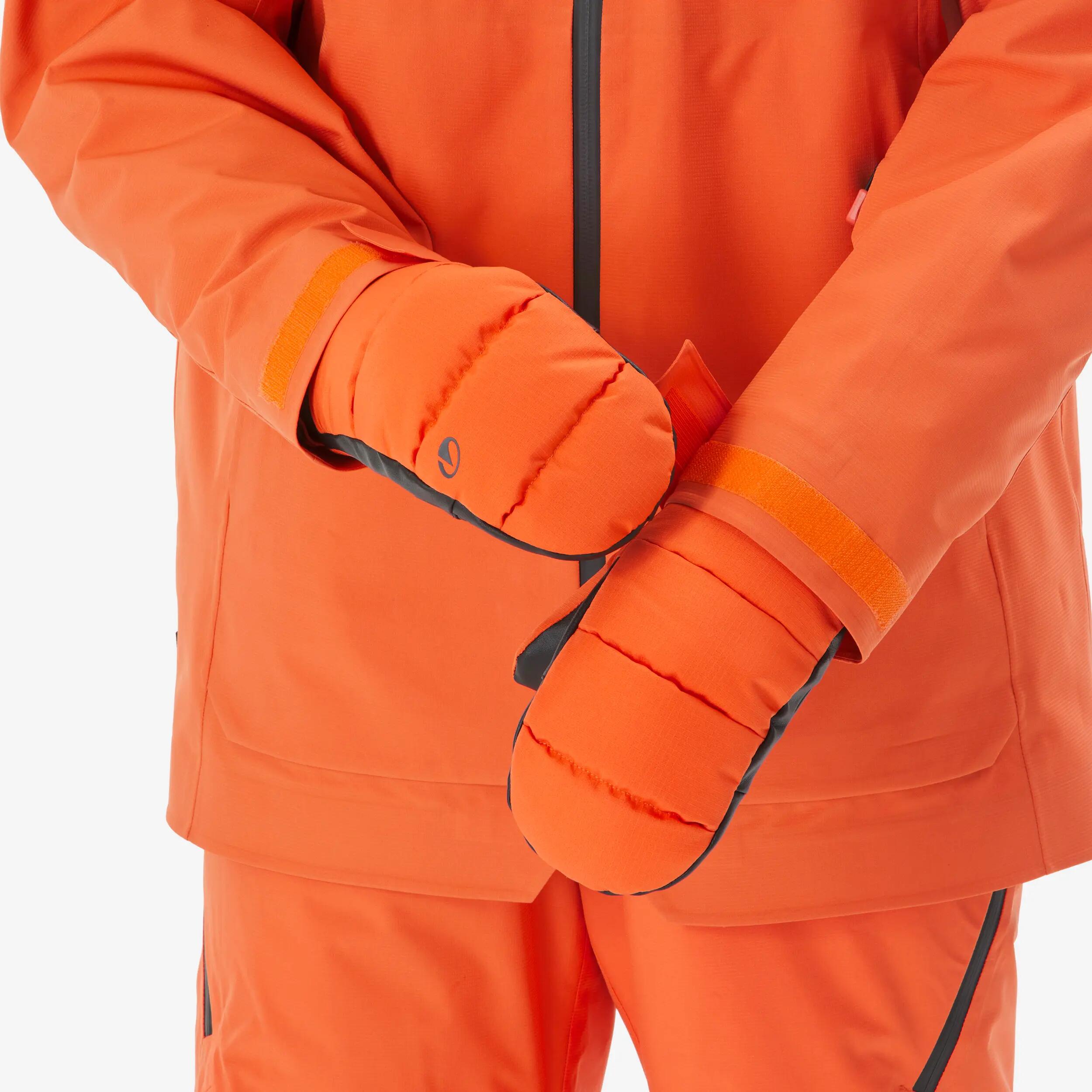 Casaco de Neve 3 em 1 Polar Amovível Criança 7-15 Anos 900 Laranja 11/28