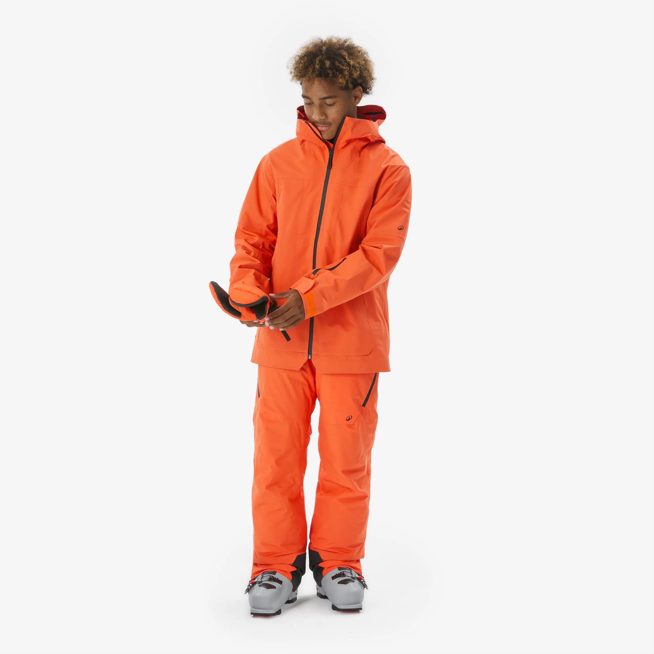 Dětské nepromokavé lyžařské kalhoty se šlemi Bib 900 7–15 let 7/20