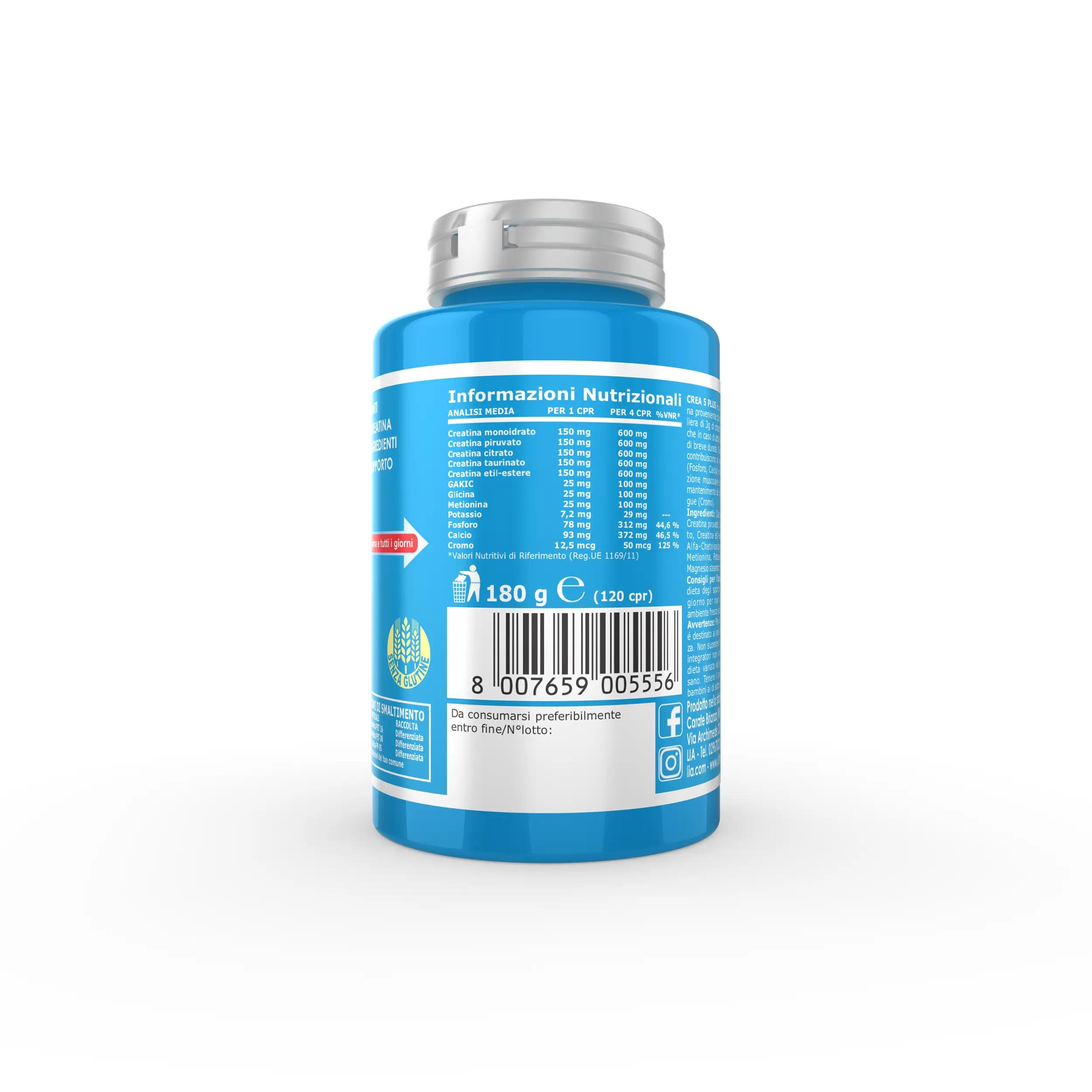 Crea 5 Plus - 120 cpr 3/4