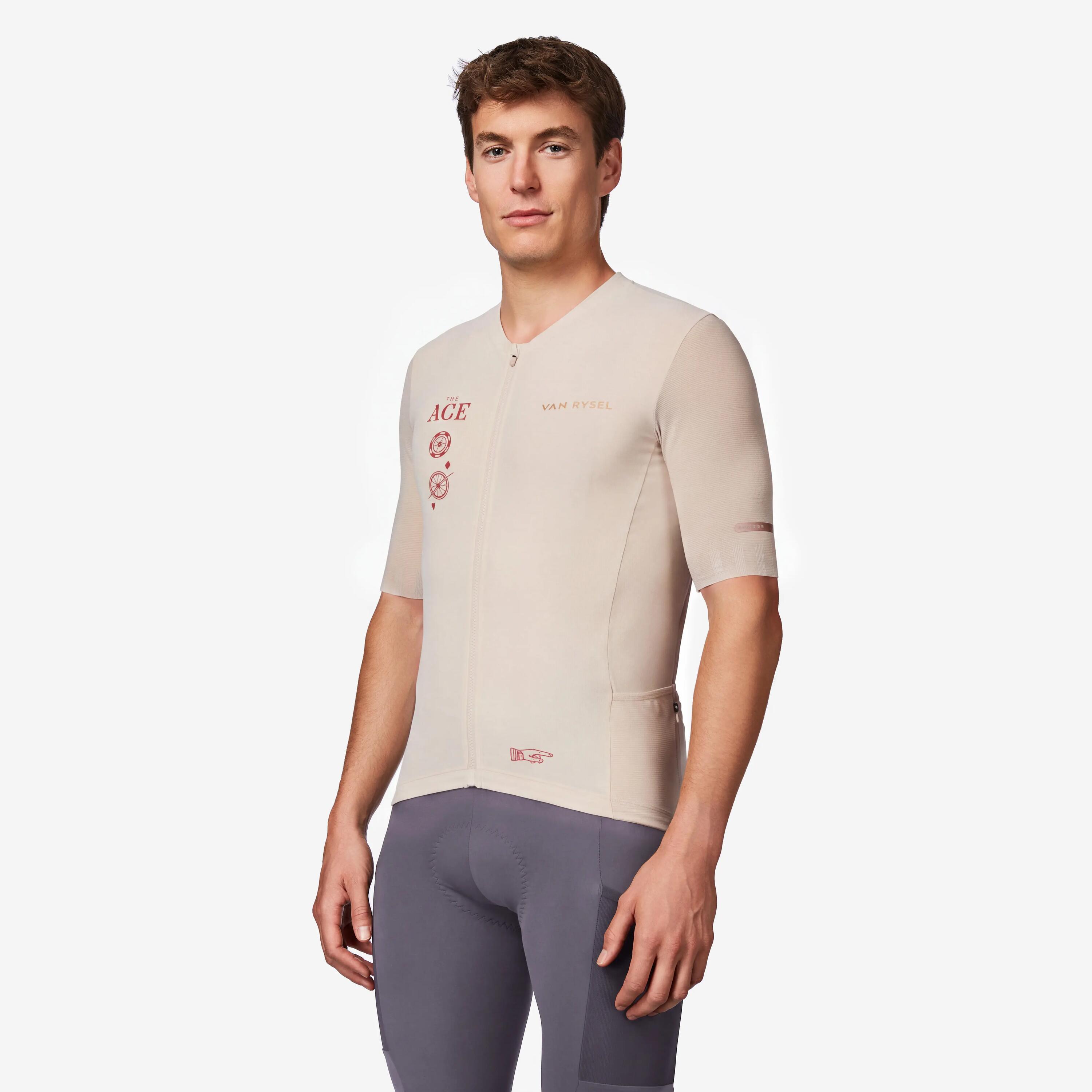 Maglia maniche corte ciclismo adulto EDR ULTRA capsule collection THE ACE 9/9