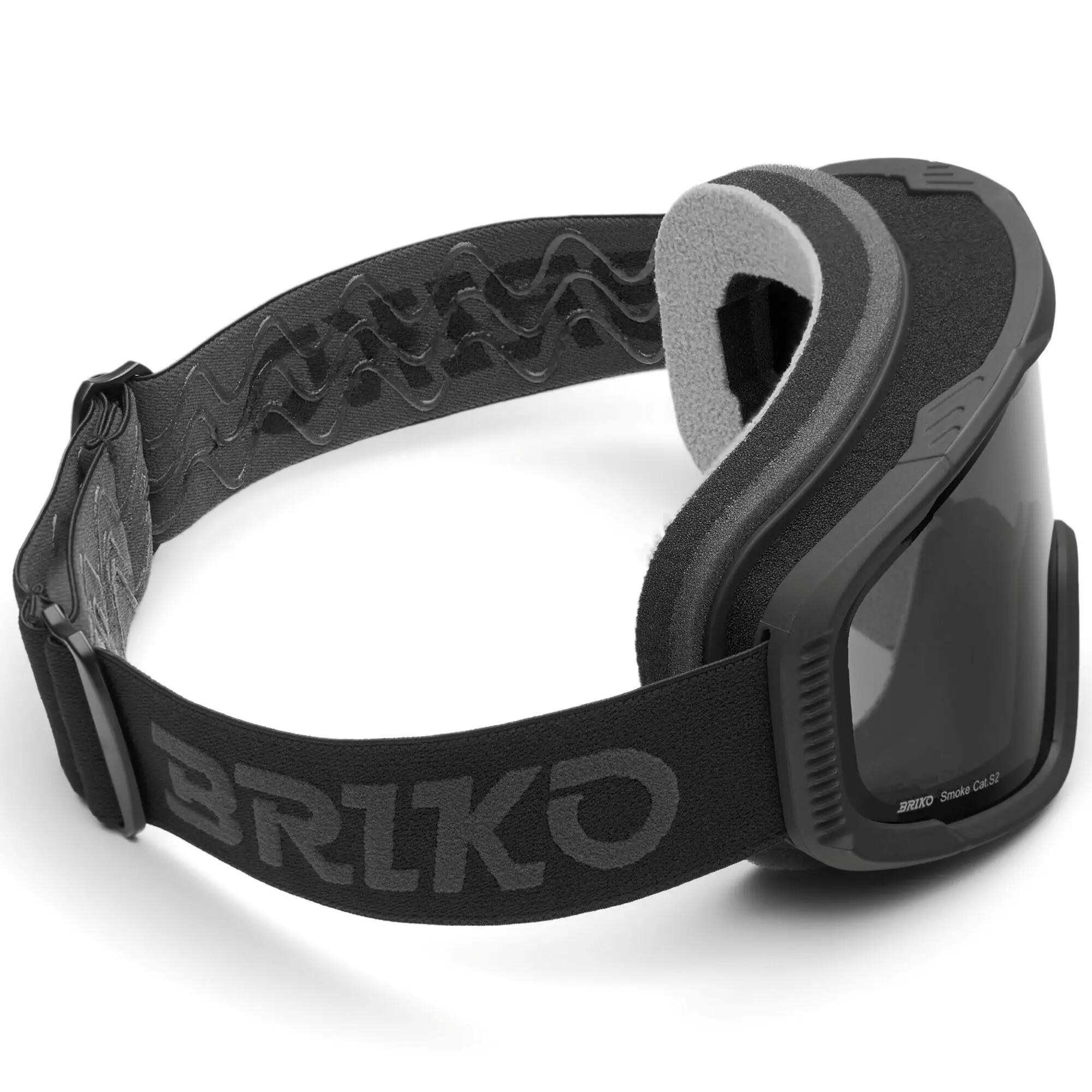 Maschera sci Adulto Briko Simple nera 4/4