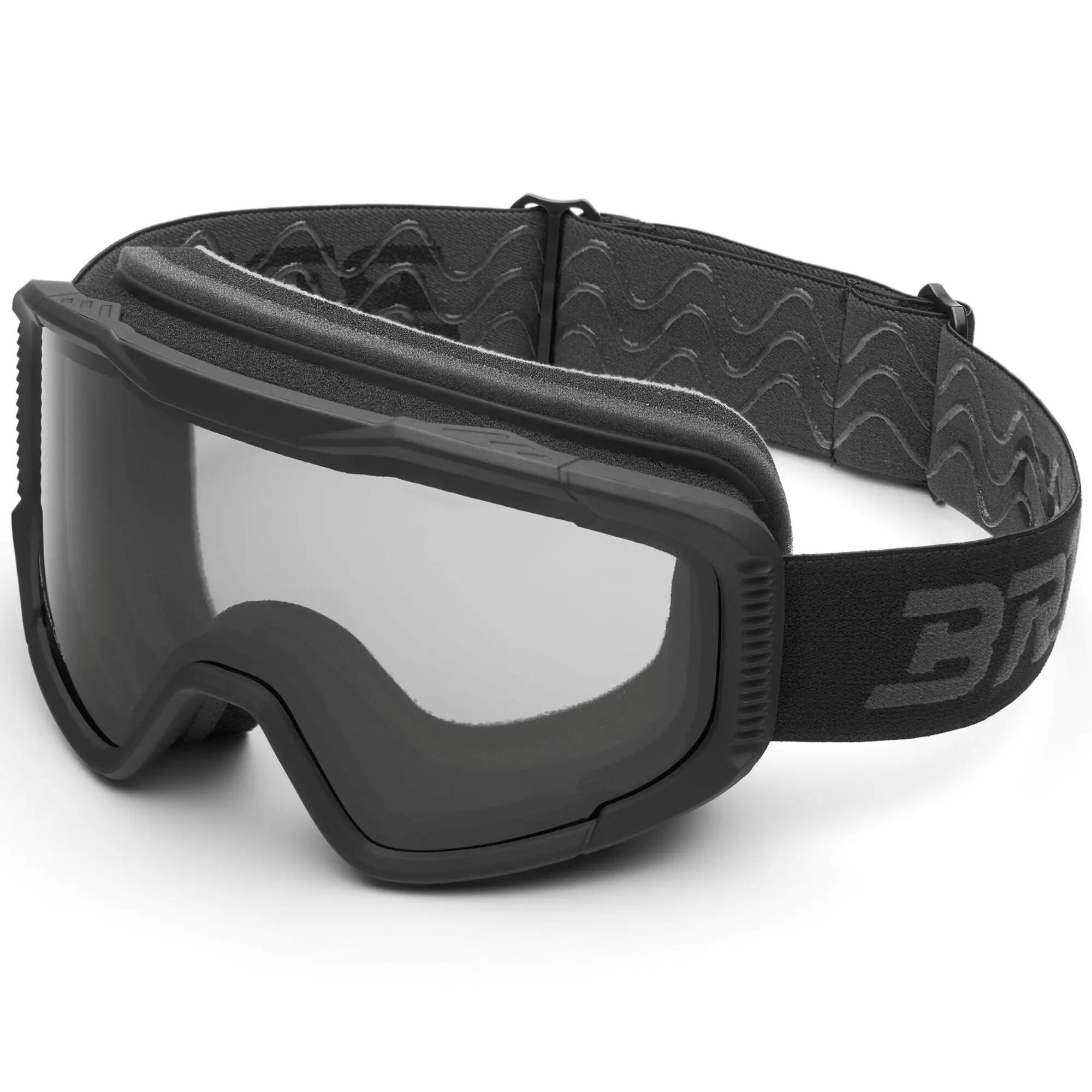 Maschera sci Adulto Briko Simple nera 2/4