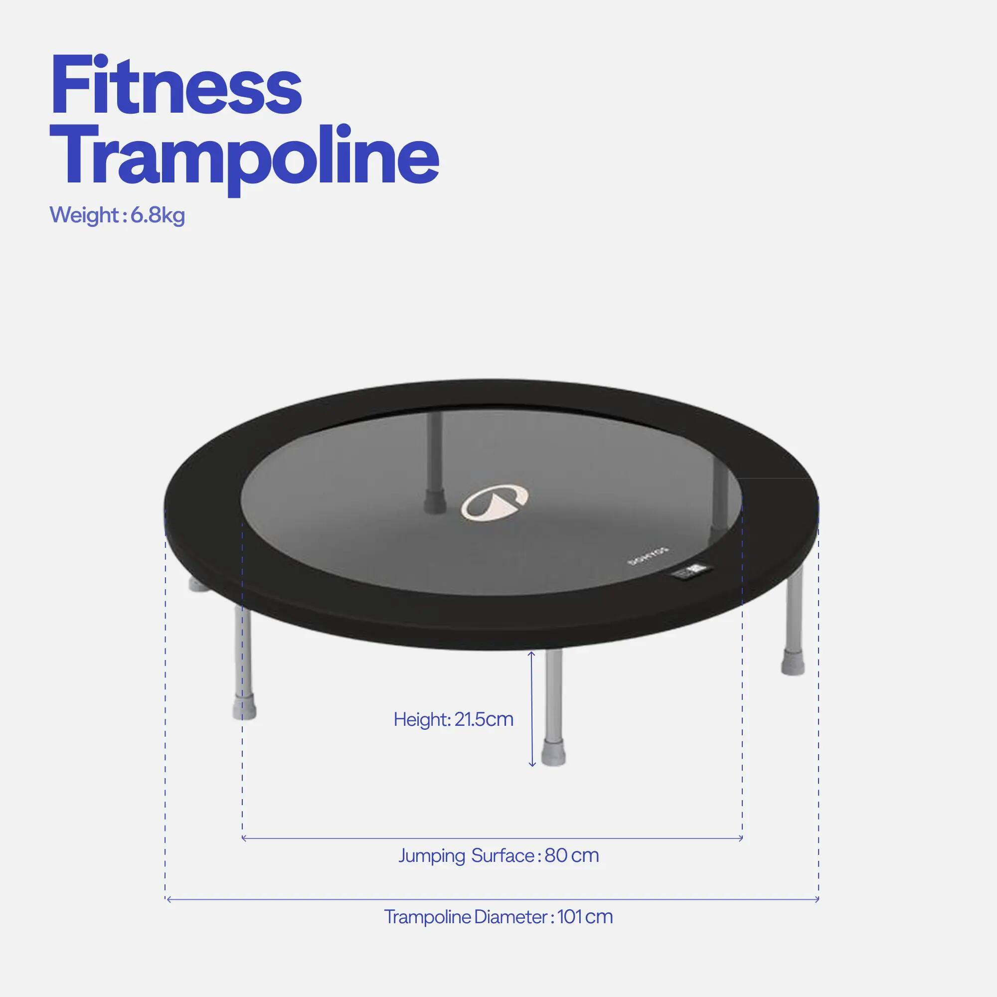 Trambulină FIT TRAMPO 100 fitness cardio 8/18