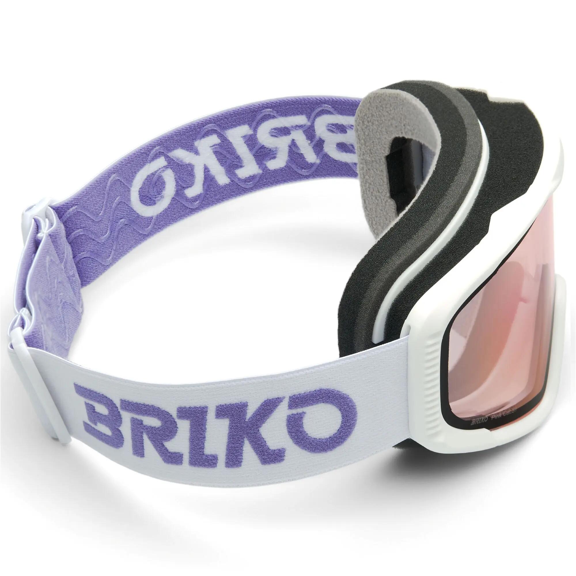 Maschera sci Adulto Briko Simple viola 4/4