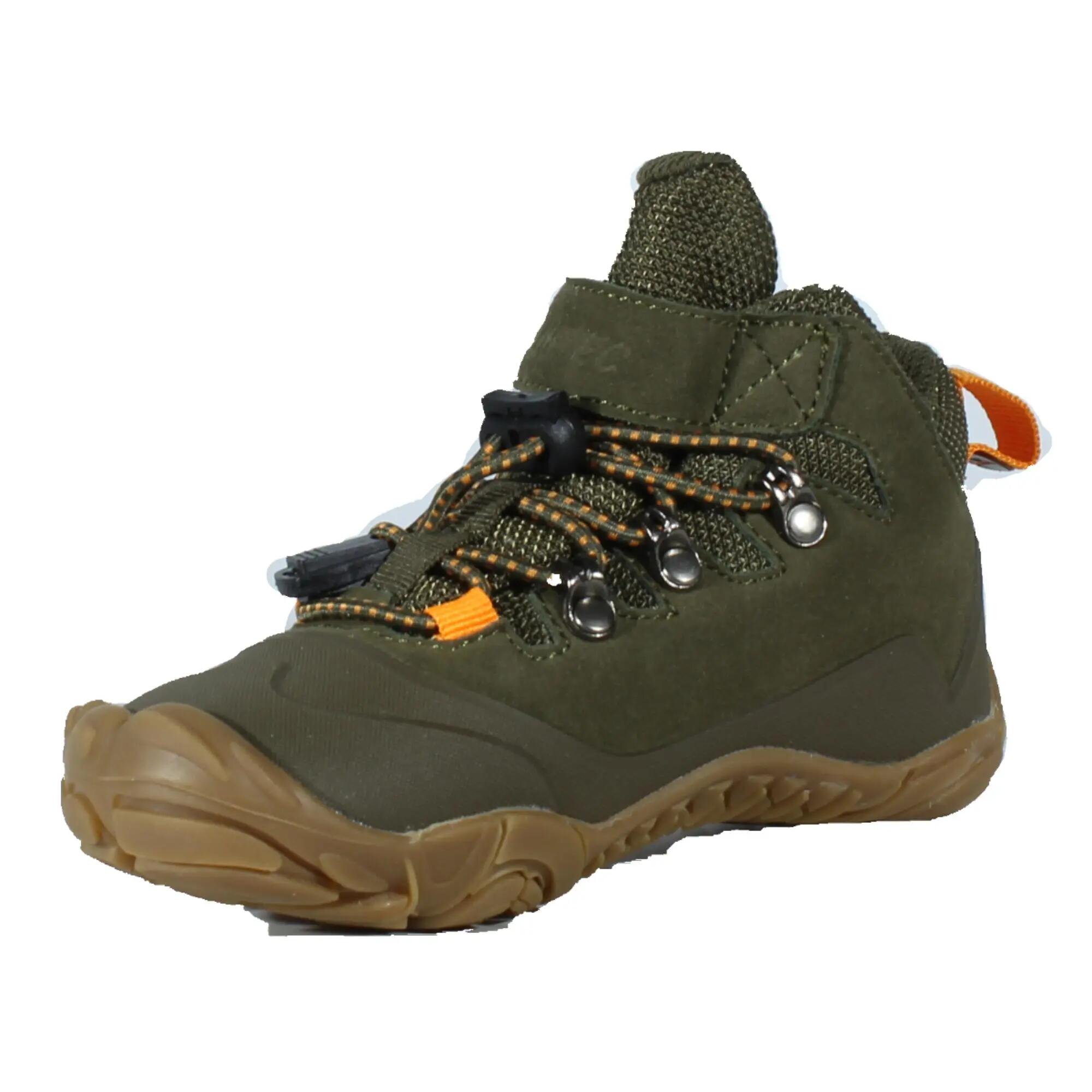 Botas Senderismo Barefoot Junior Figaro Lux Mid WP Khaki 6/9