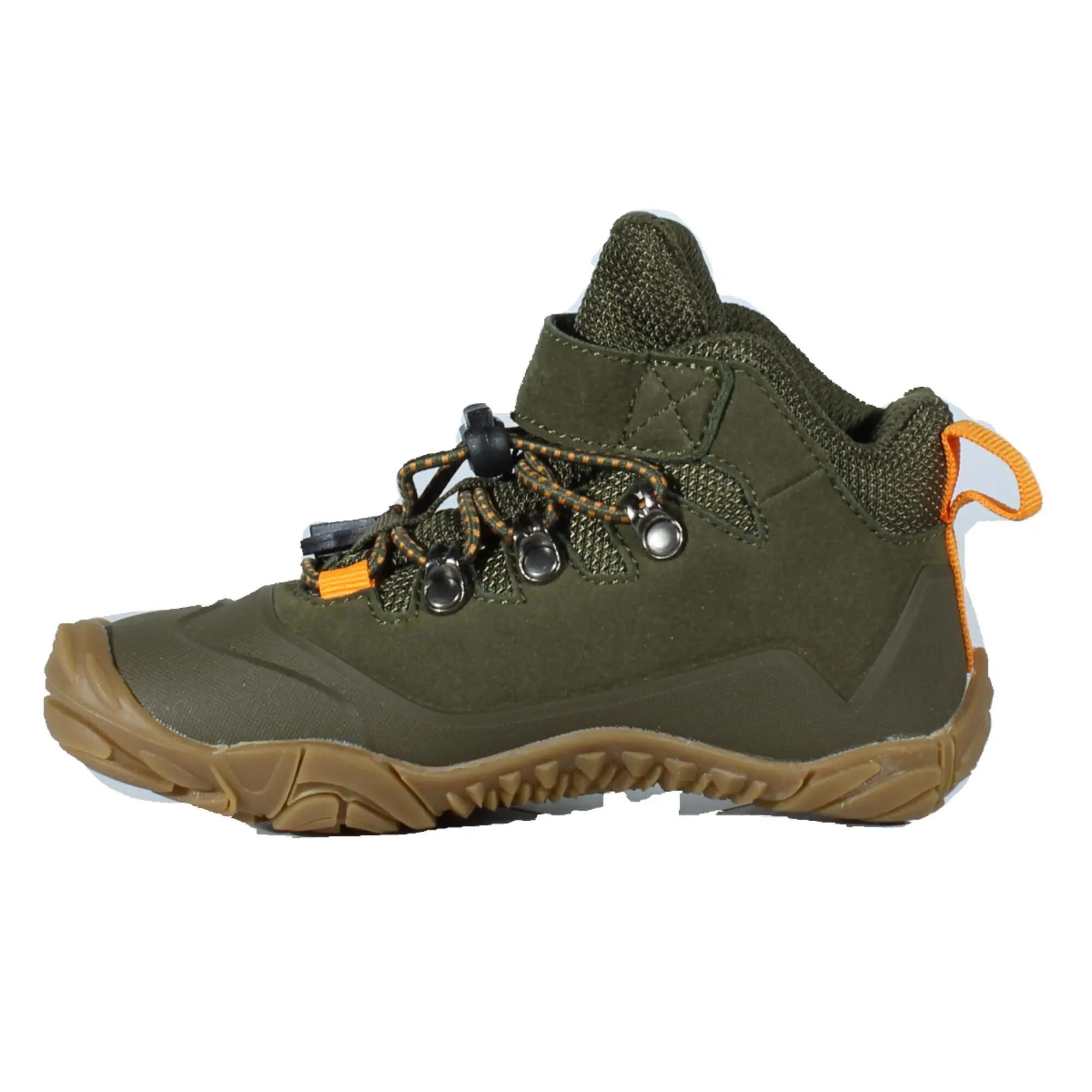 Botas Senderismo Barefoot Junior Figaro Lux Mid WP Khaki 5/9