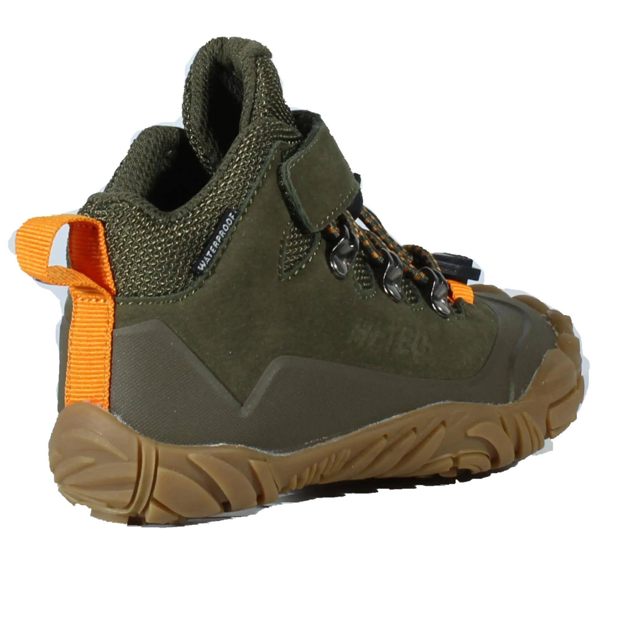 Botas Senderismo Barefoot Junior Figaro Lux Mid WP Khaki 3/9