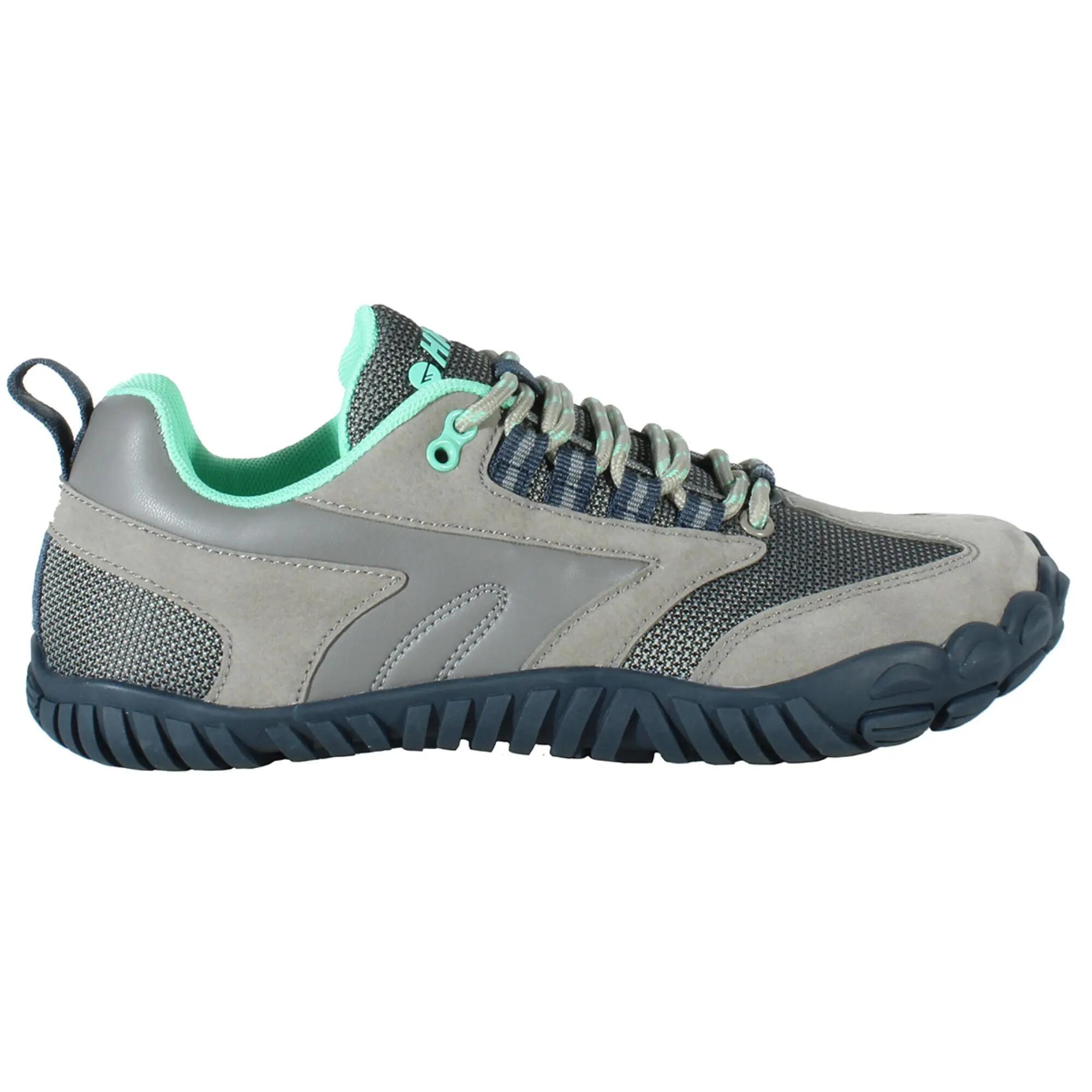 Zapatillas Trekking Barefoot Mujer Figaro Low WP Grey 6/9