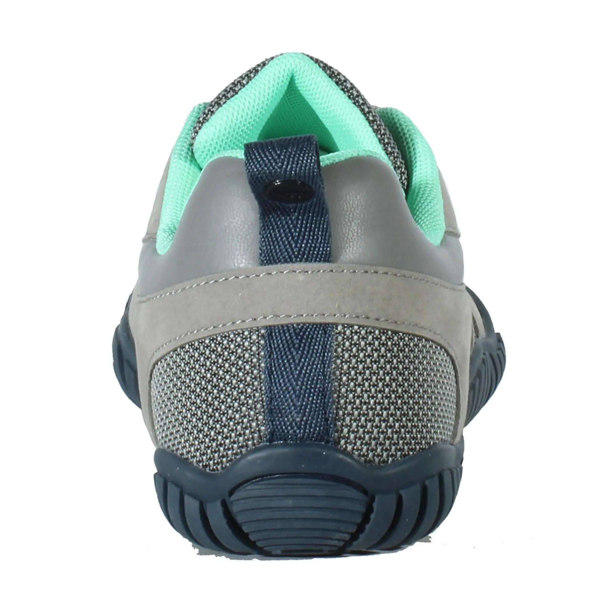 Zapatillas Trekking Barefoot Mujer Figaro Low WP Grey 5/9