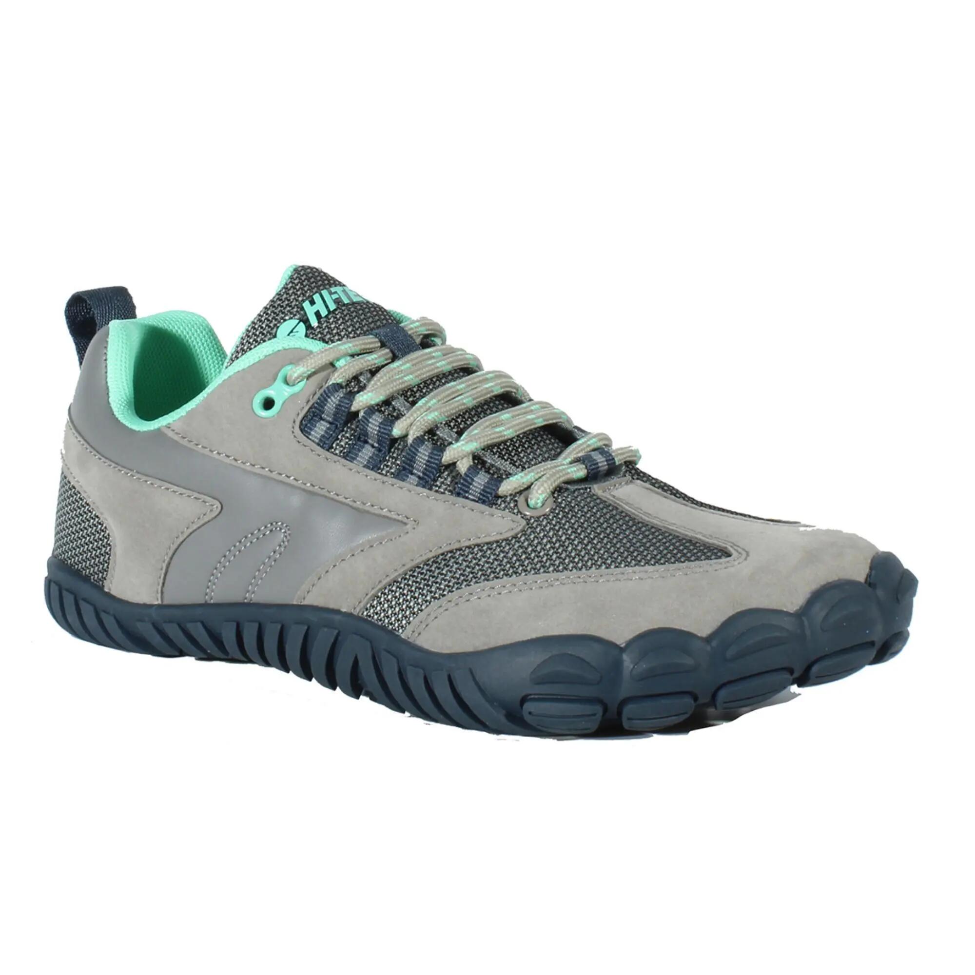 Zapatillas Trekking Barefoot Mujer Figaro Low WP Grey 4/9