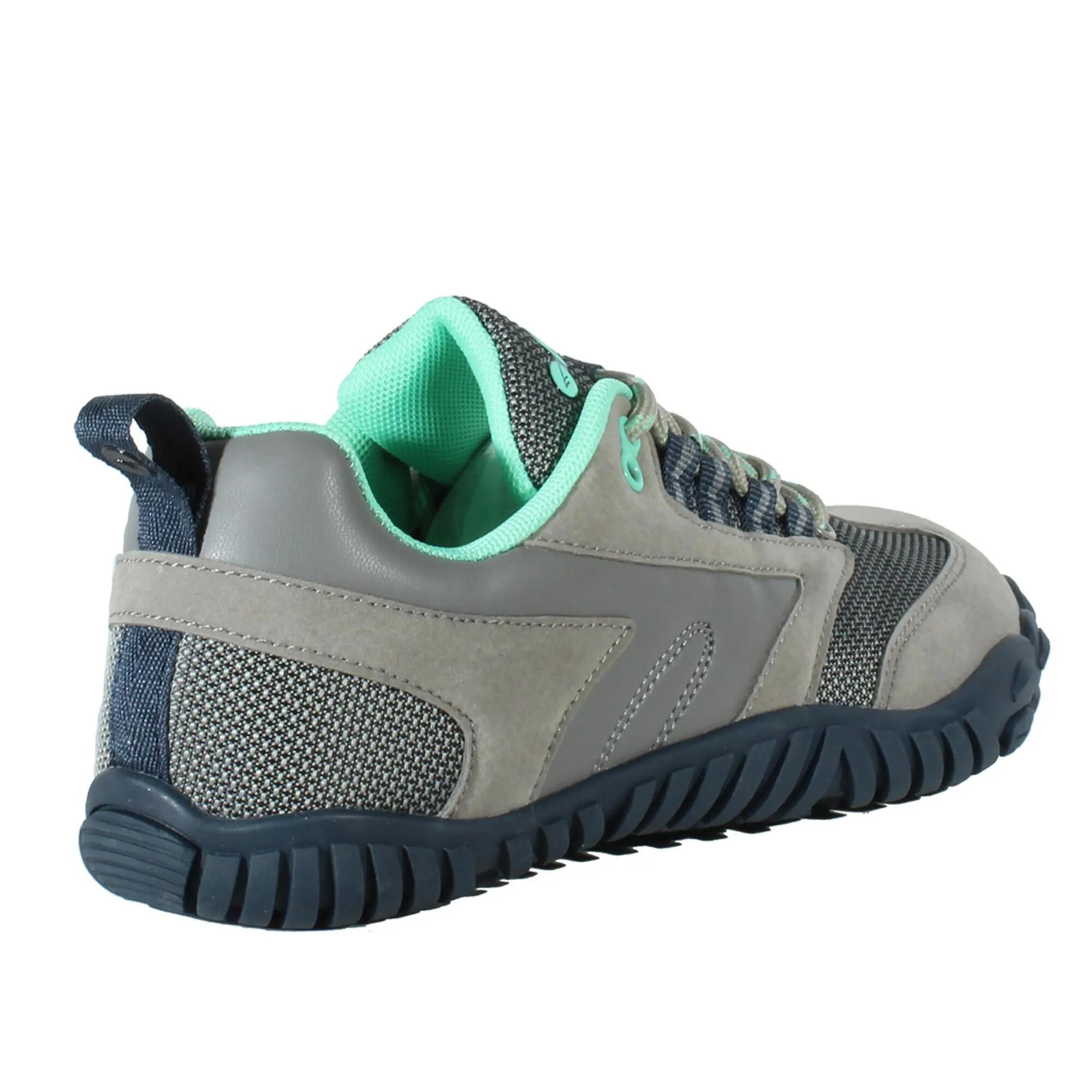 Zapatillas Trekking Barefoot Mujer Figaro Low WP Grey 3/9