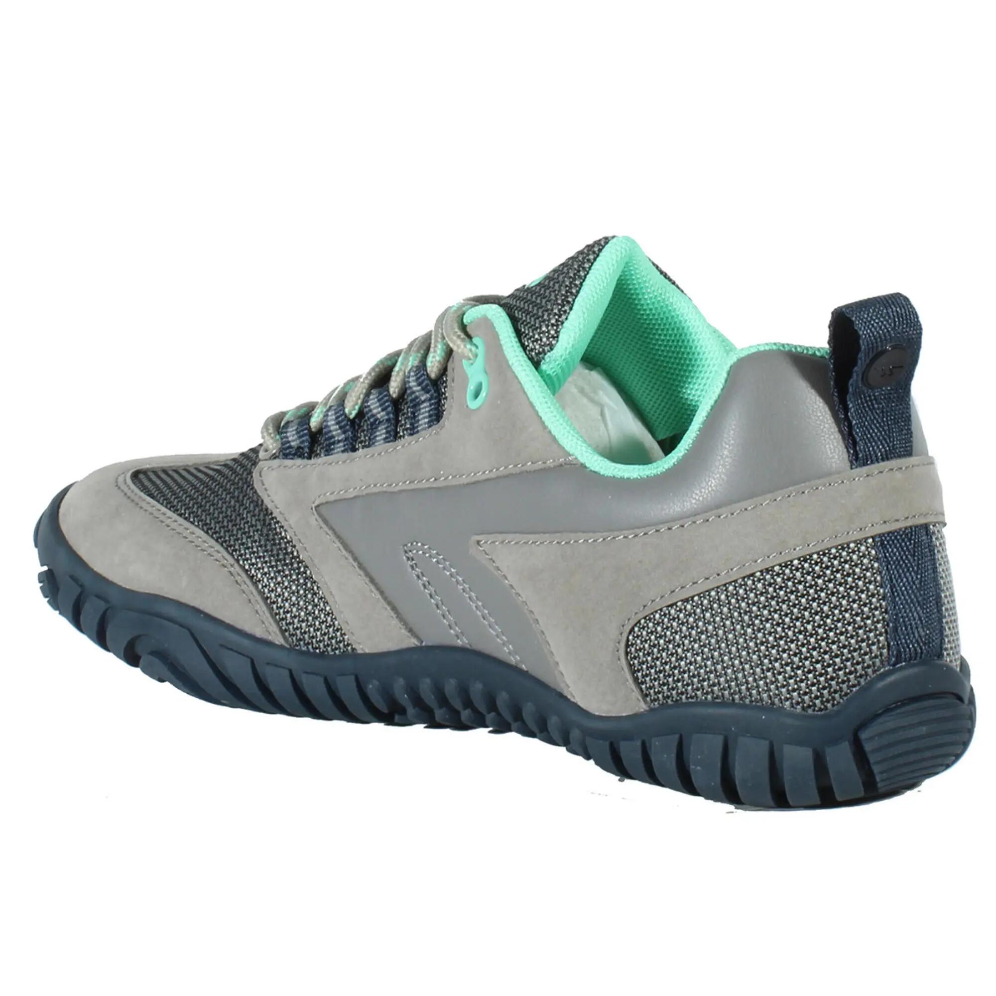 Zapatillas Trekking Barefoot Mujer Figaro Low WP Grey 9/9