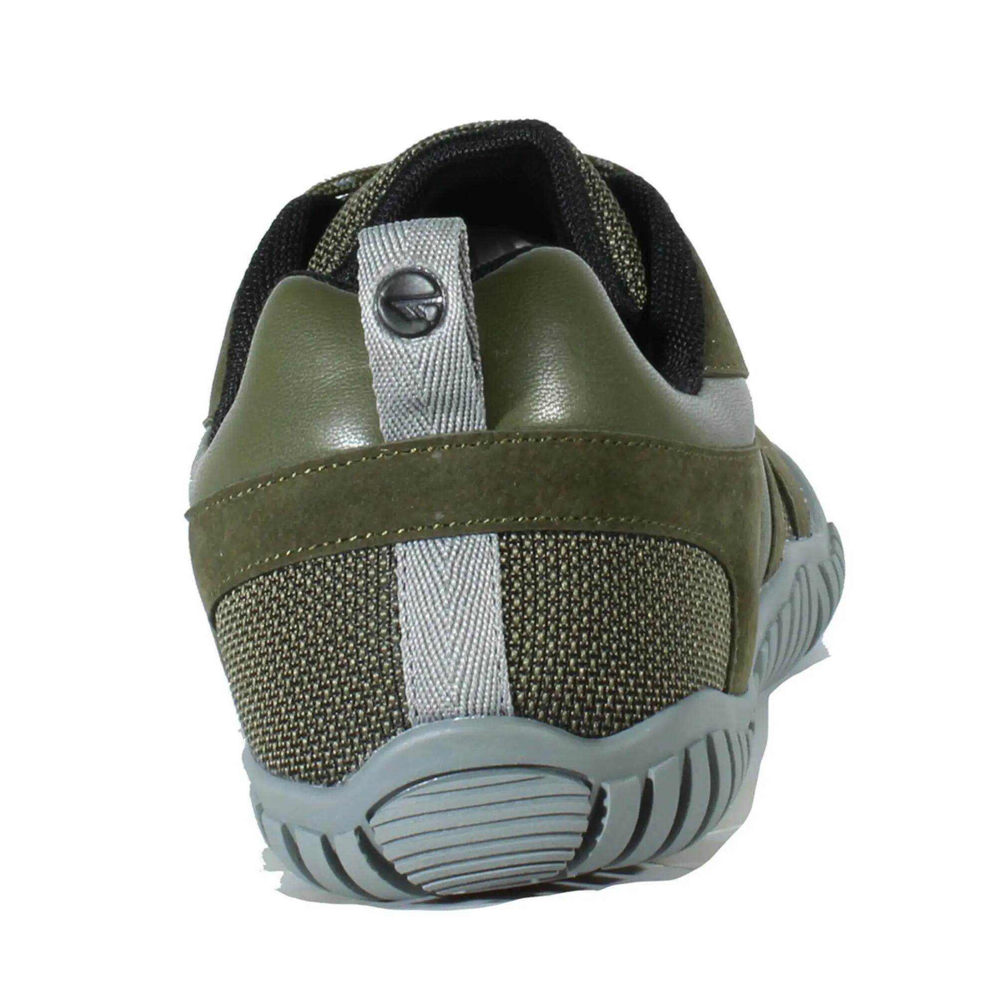 Zapatillas Trekking Barefoot Hombre Figaro Low WP Khaky 7/9