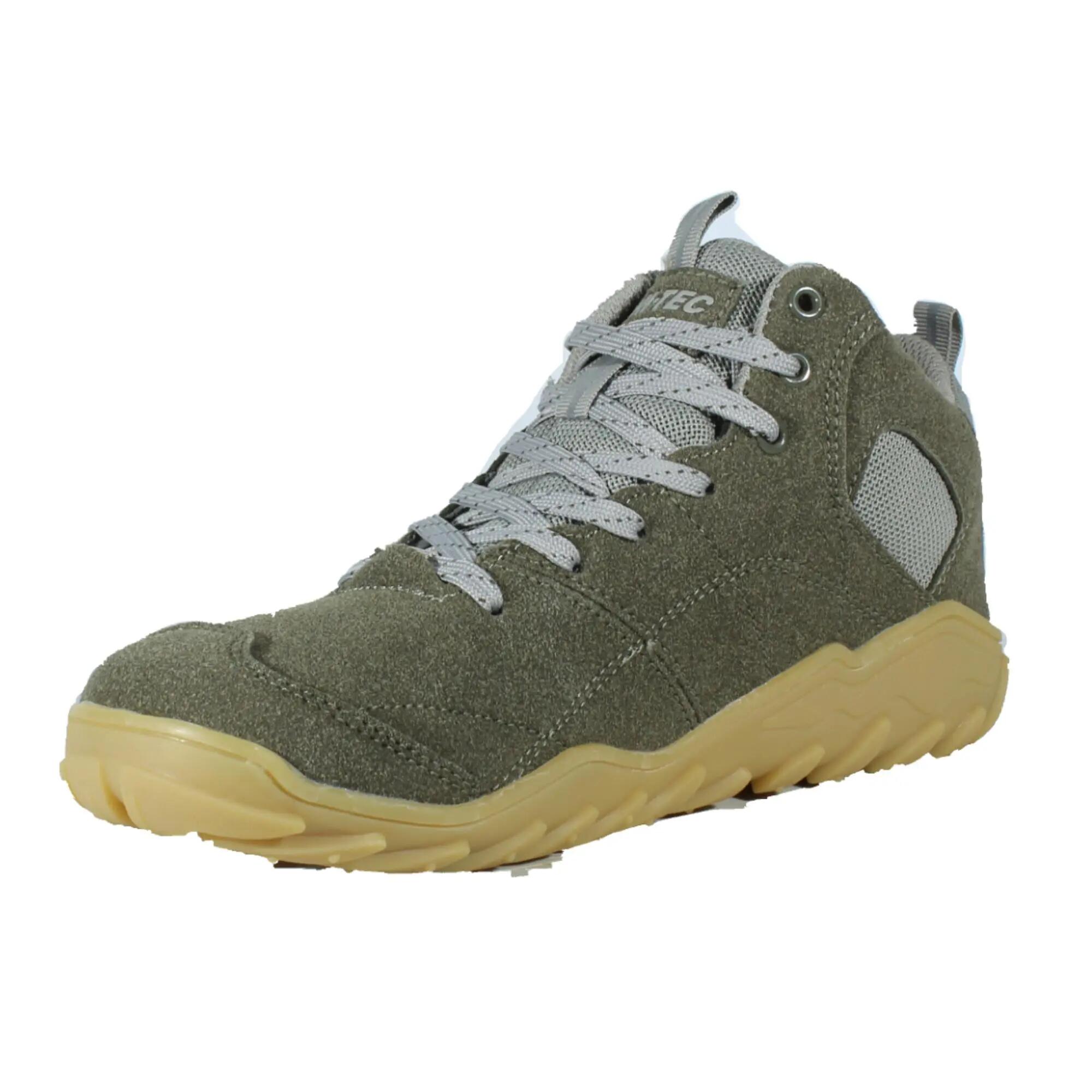Botas Trekking Barefoot Hombre Loma Mid WP Olive 8/9