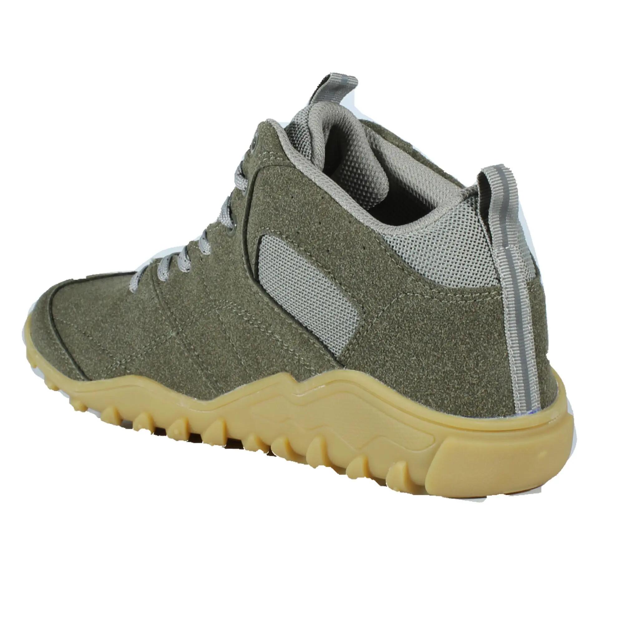 Botas Trekking Barefoot Hombre Loma Mid WP Olive 7/9
