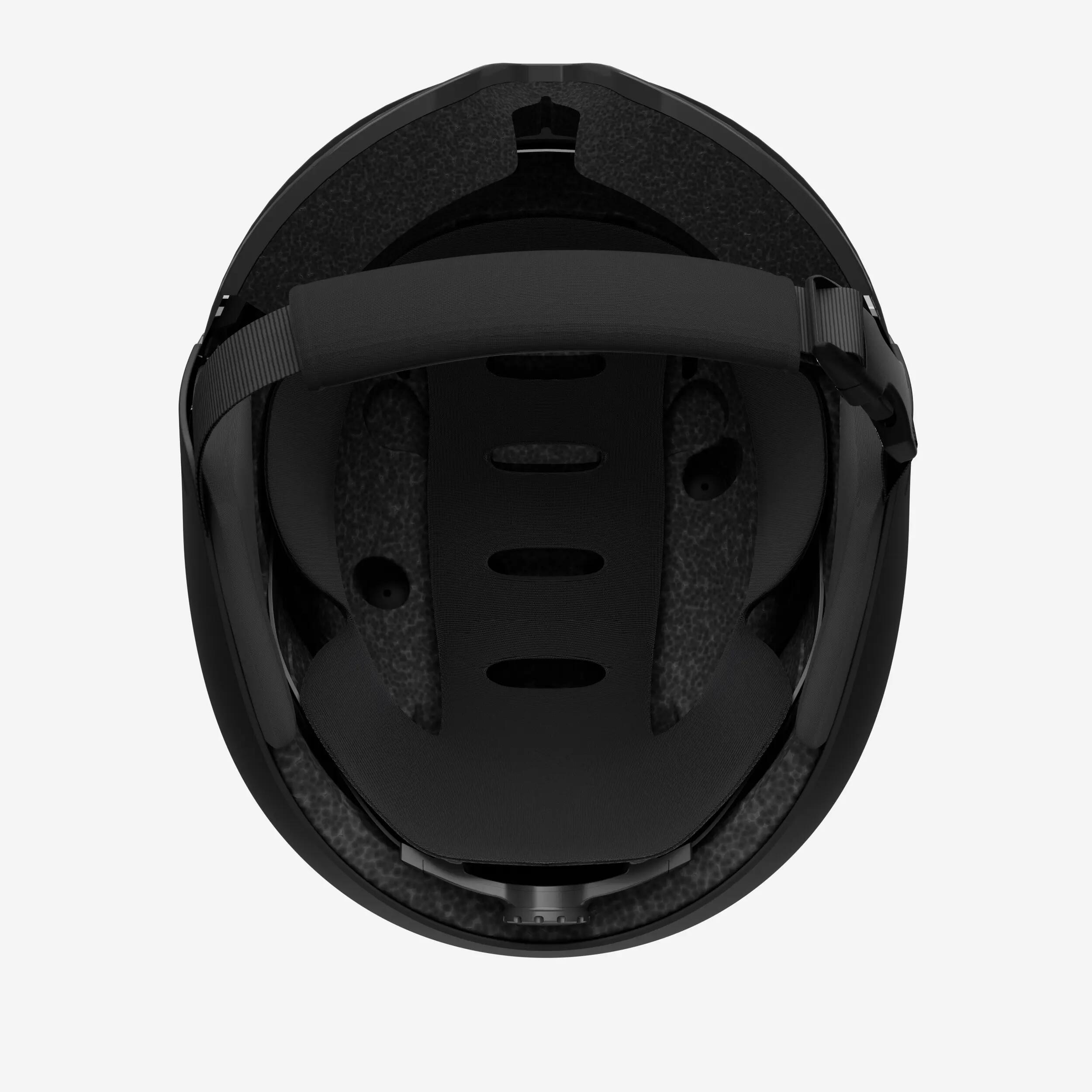 Casque de ski VISOR + adulte avec visière, PST 500 noir 5/8