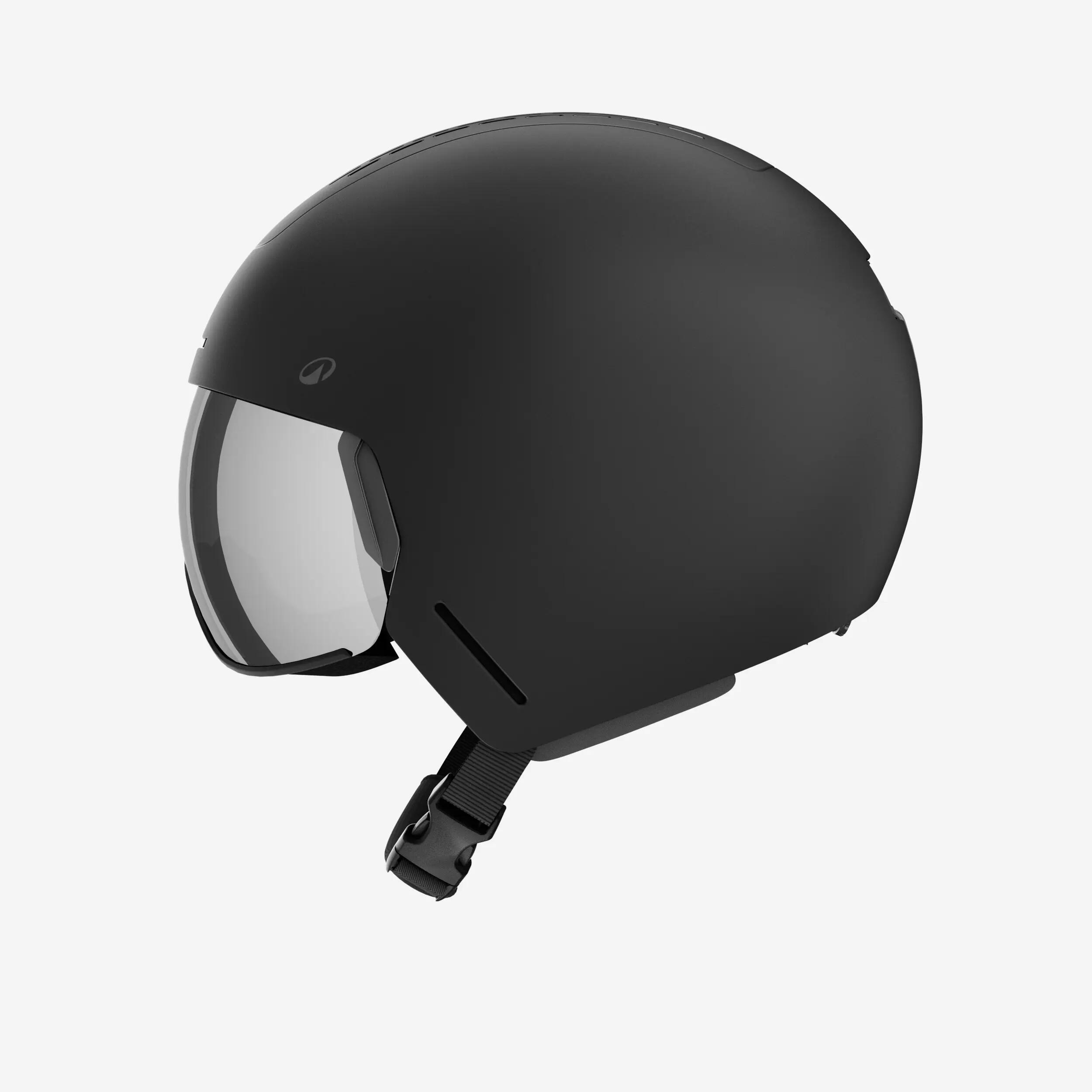Casque de ski VISOR + adulte avec visière, PST 500 noir 2/8
