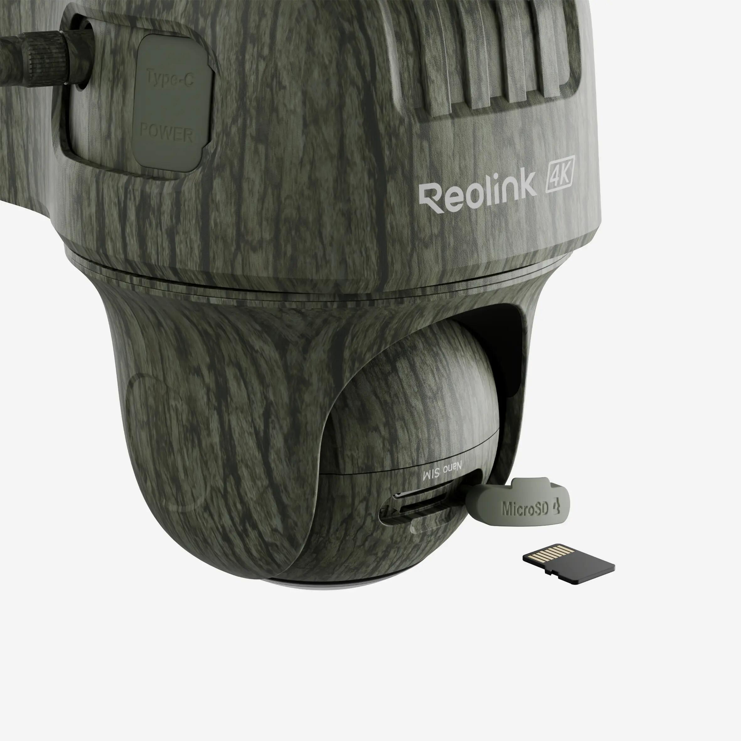 Wildkamera Reolink Go Series G450 V2 360 4K 8MP mit Solarpanel 6/9