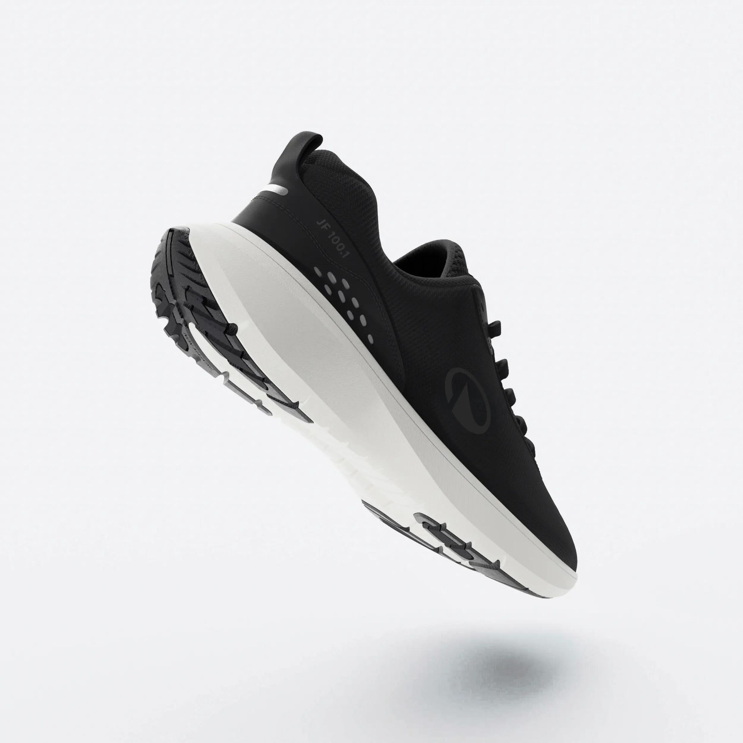 Chaussures de running homme jogflow 100.1 noir gris 3/6