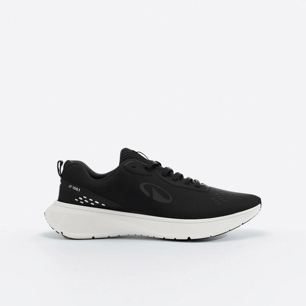 Black and grey everyday running shoe