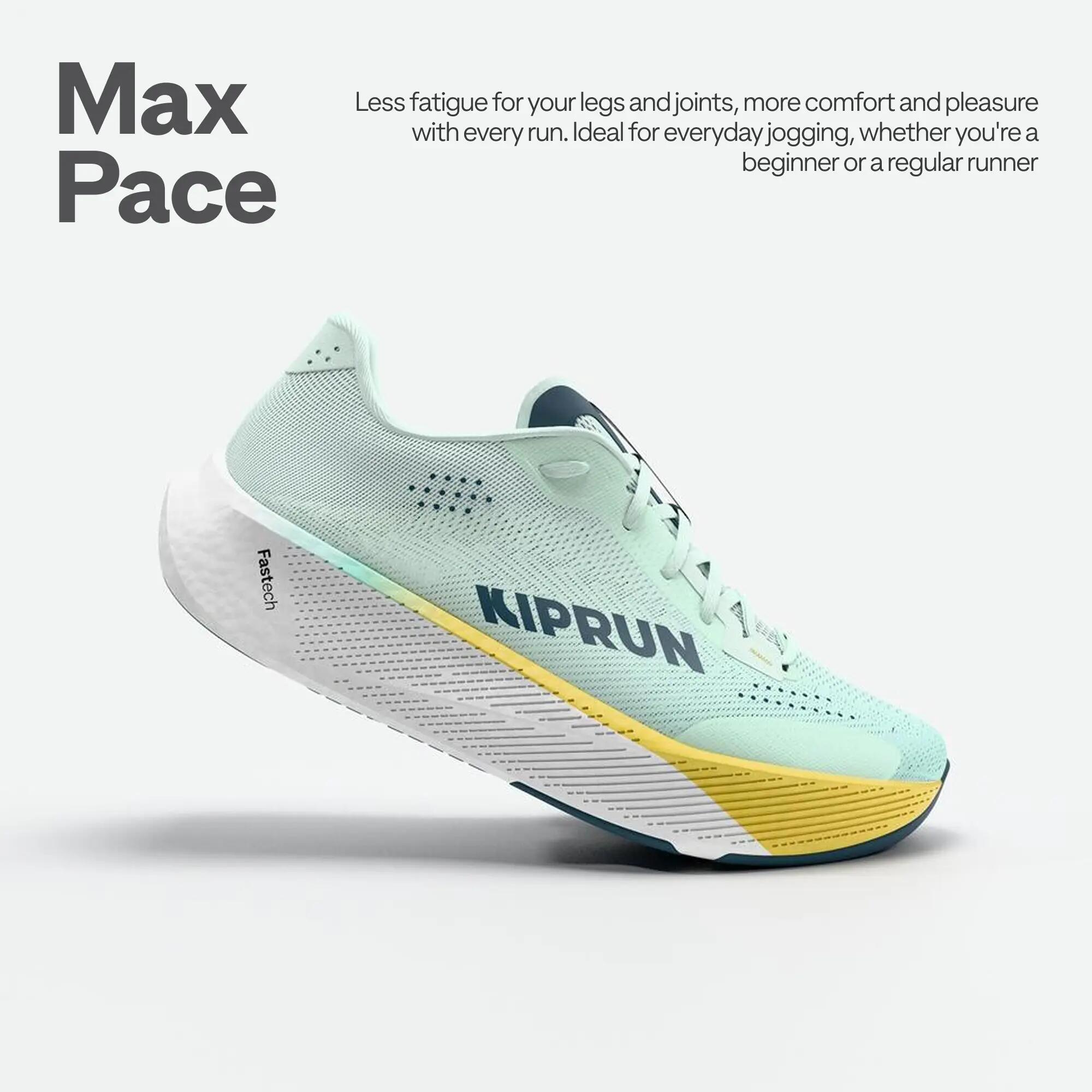 Men Road Running Soft Cushion Comfort Shoes, Kiprun Kipride - Blue -  4