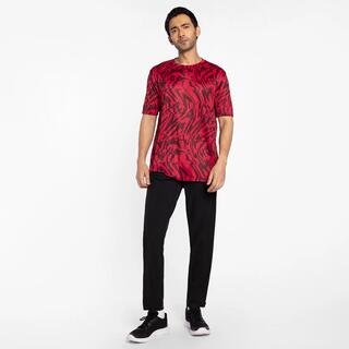Men's Short-Sleeved Crew Neck Breathable Fitness T-Shirt