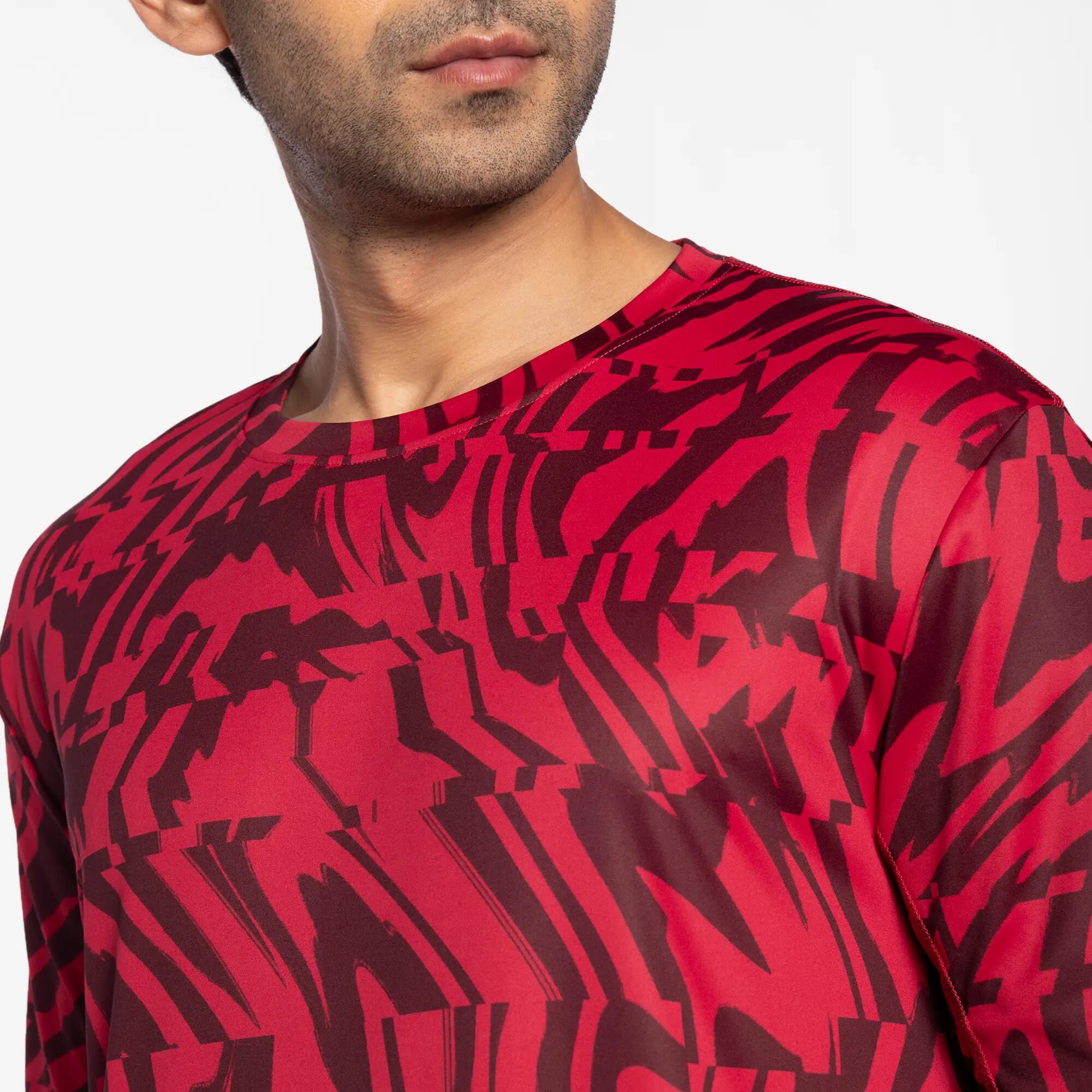 Men's Short-Sleeved Crew Neck Breathable Fitness T-Shirt -  4