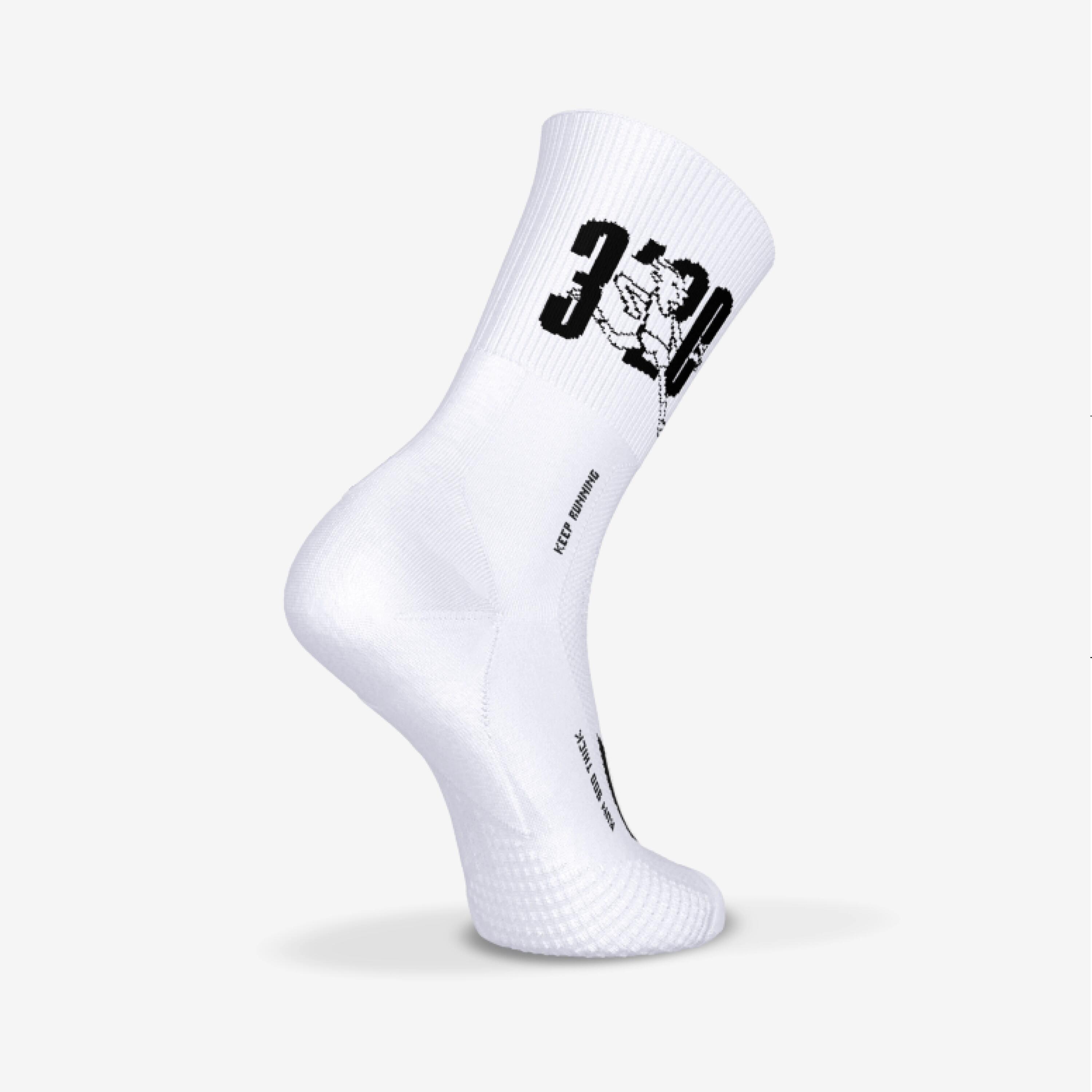 Chaussettes de running épaisses Kiprun, ed limitée Jimmy Gressier 3'20 3/6