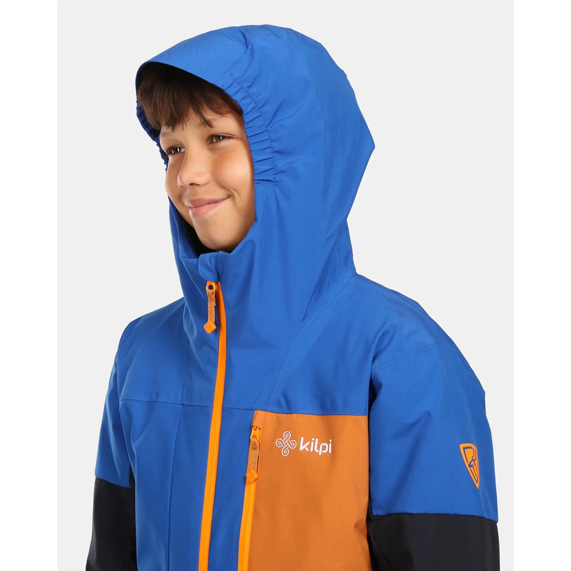 Veste de ski garçon Kilpi Denver-JB bleu imperméable 3/5