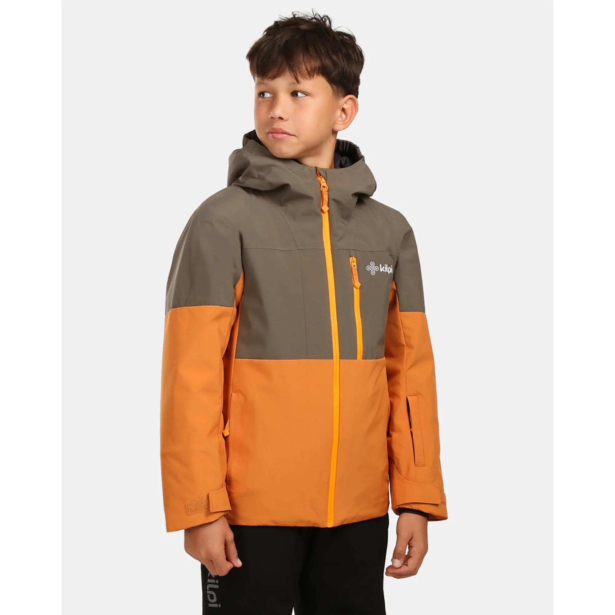 Veste de ski garçon Kilpi Denver-JB kaki imperméable 8/8