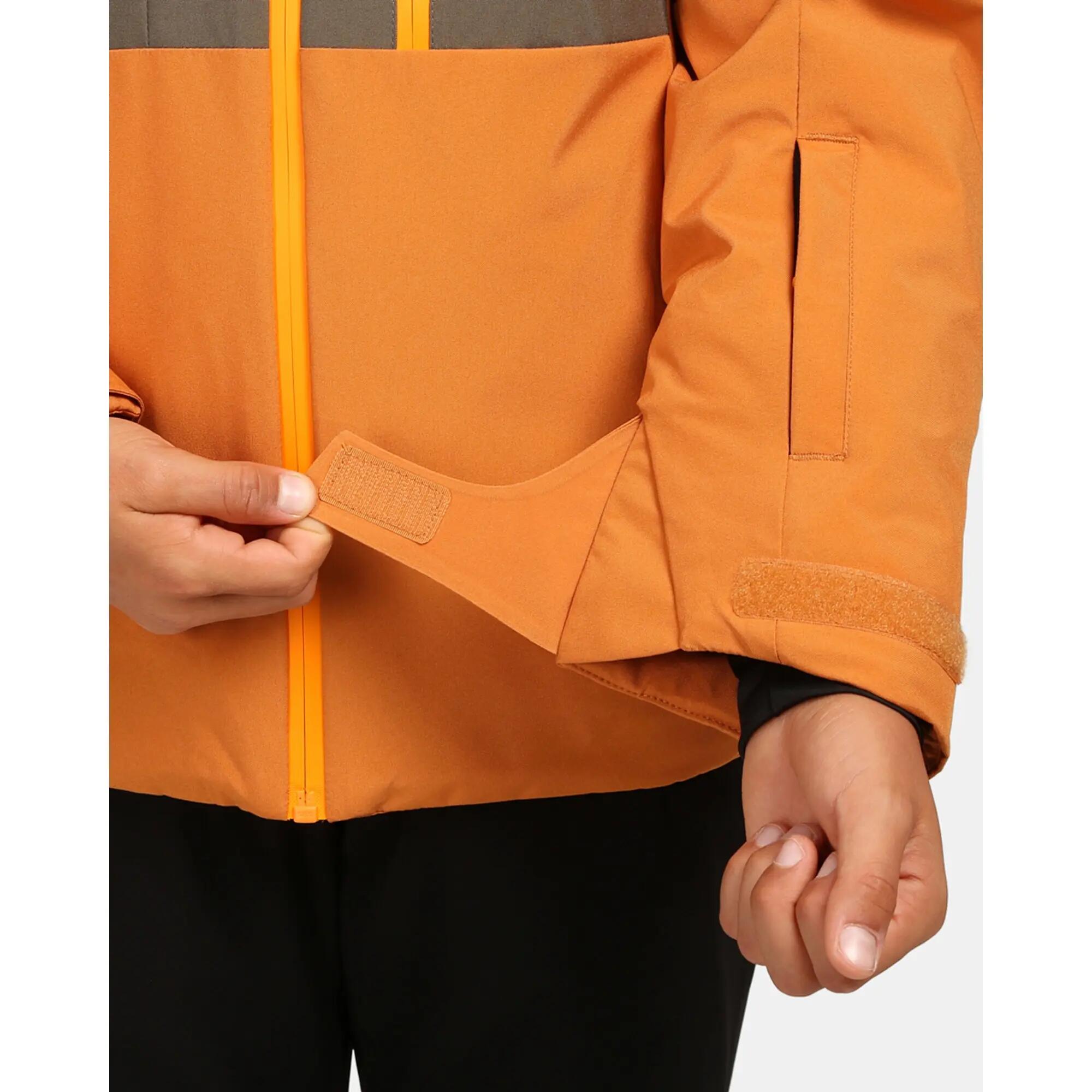 Veste de ski garçon Kilpi Denver-JB kaki imperméable 4/8