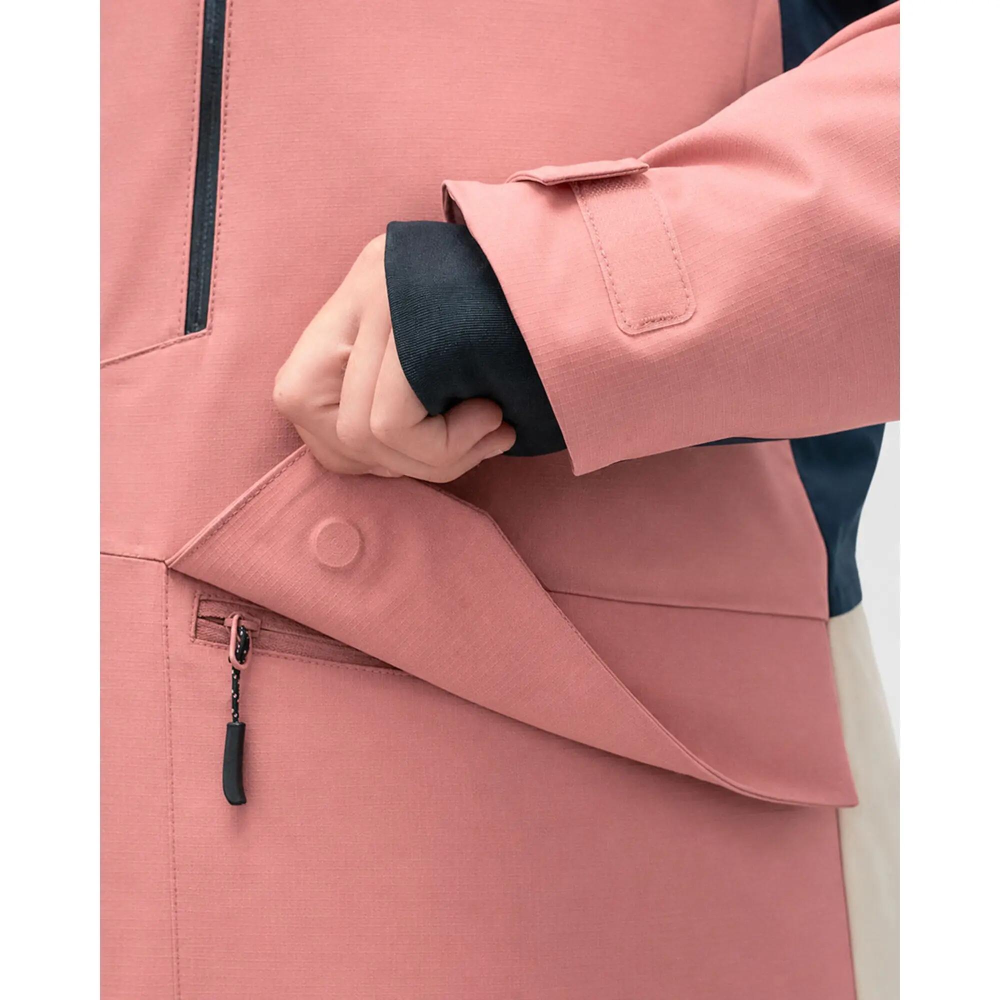 Veste de ski imperméable Kilpi Teen-W Femme - Corail 4/10